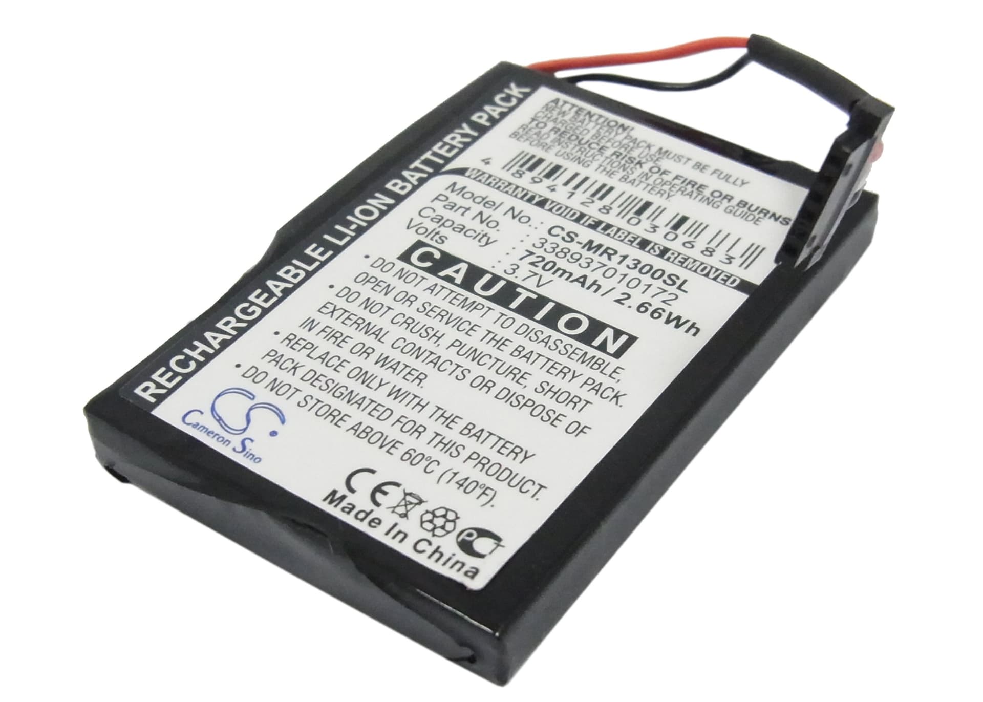 Replacement Battery for Magellan RoadMate 1300 - CS-MR1300SL-1.jpg