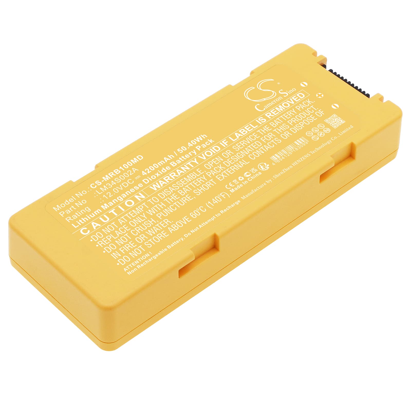 Replacement Battery for Mindray BeneHeart C - CS-MRB100MD-1.jpg