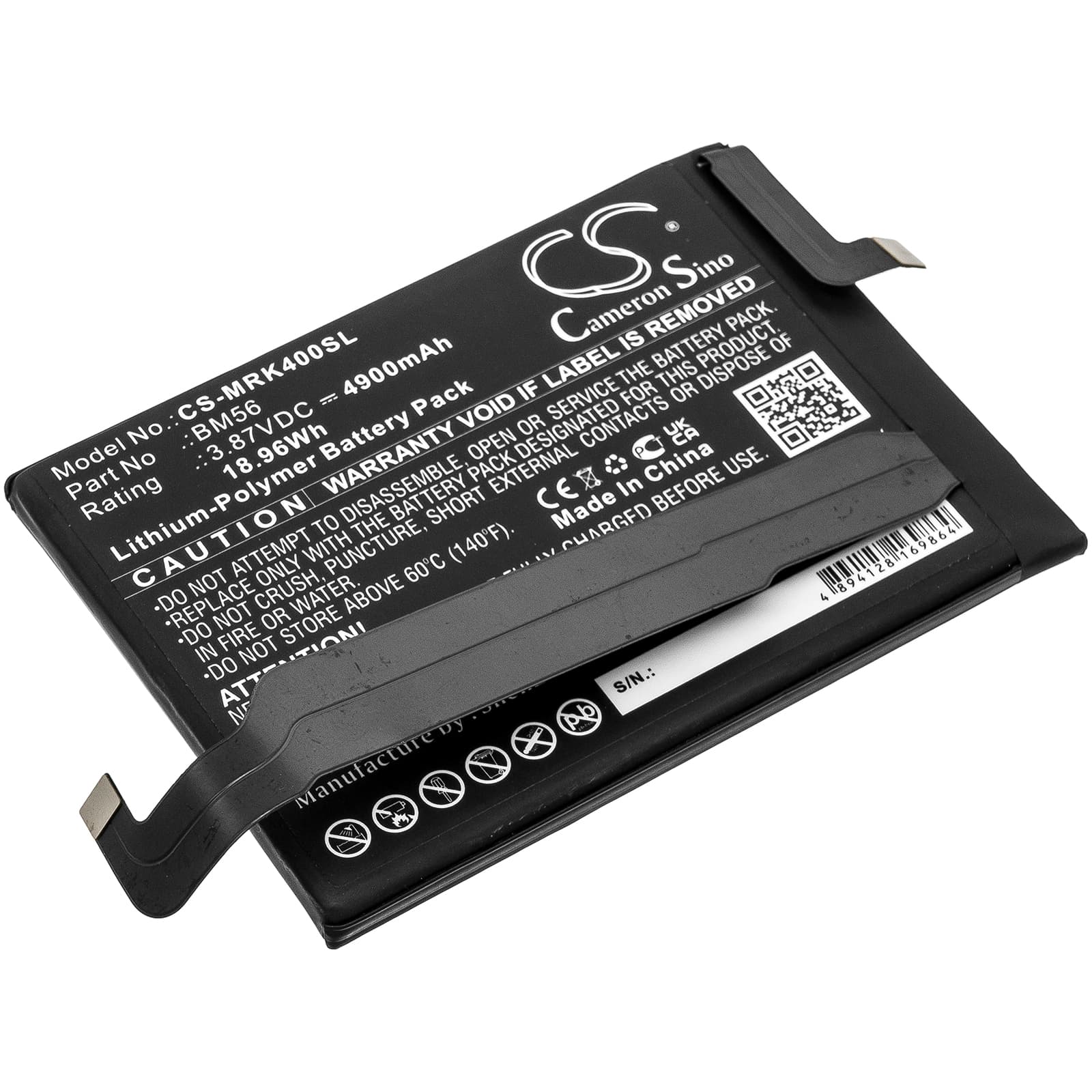 Replacement Battery for Redmi K40 Game - CS-MRK400SL-1.jpg