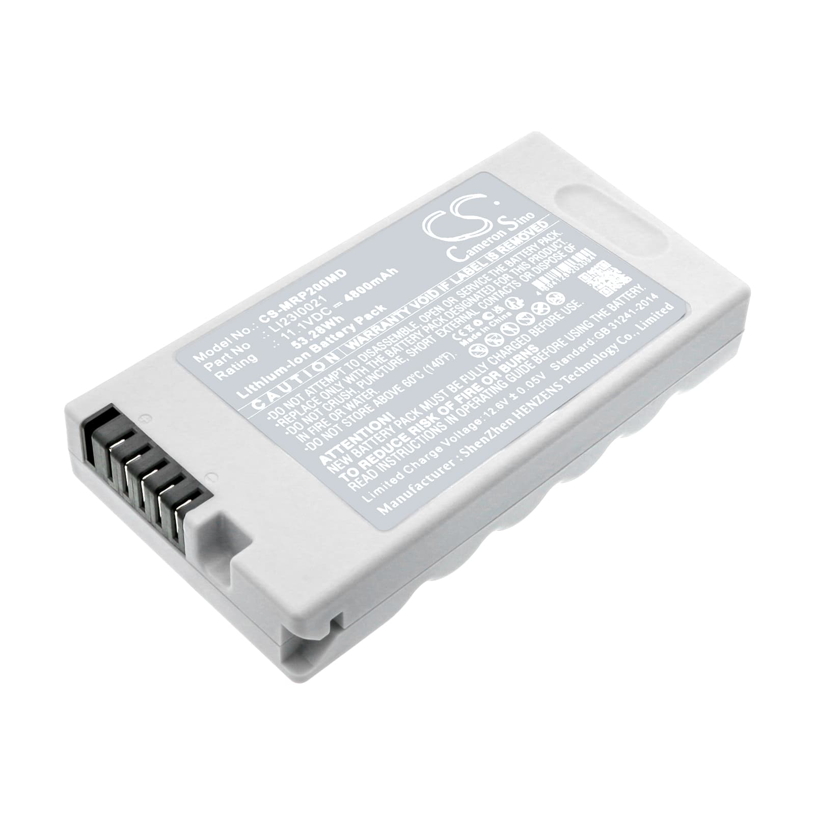 Replacement Battery for Mindray Ultraschallgerat DP-10VET - CS-MRP200MD-1.jpg