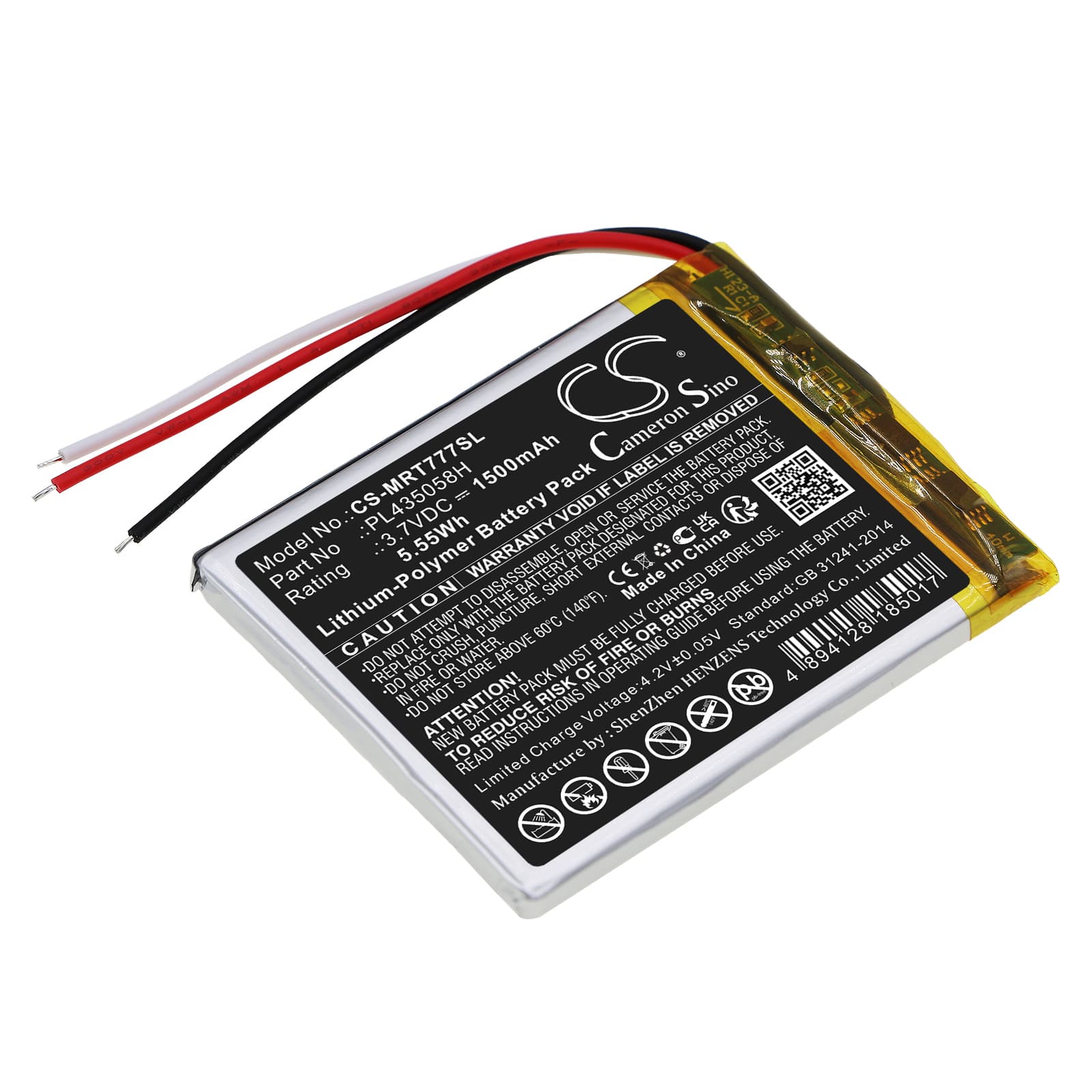 Replacement Battery for RoadMate 7771T-LMB - CS-MRT777SL-1.jpg