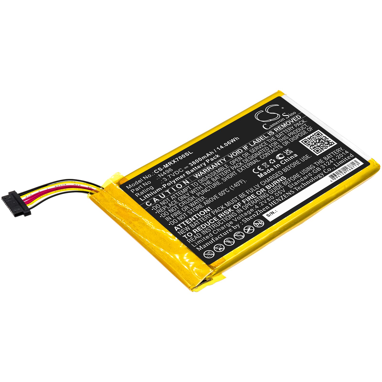 Replacement Battery for Magellan TRX7 - CS-MRX700SL-1.jpg