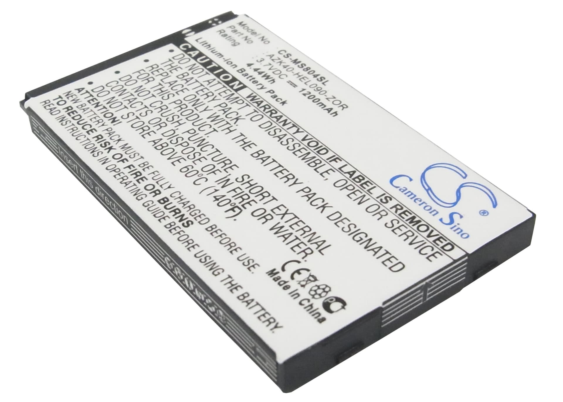 Replacement Battery for O2 XDA Denim - CS-MS804SL-1.jpg