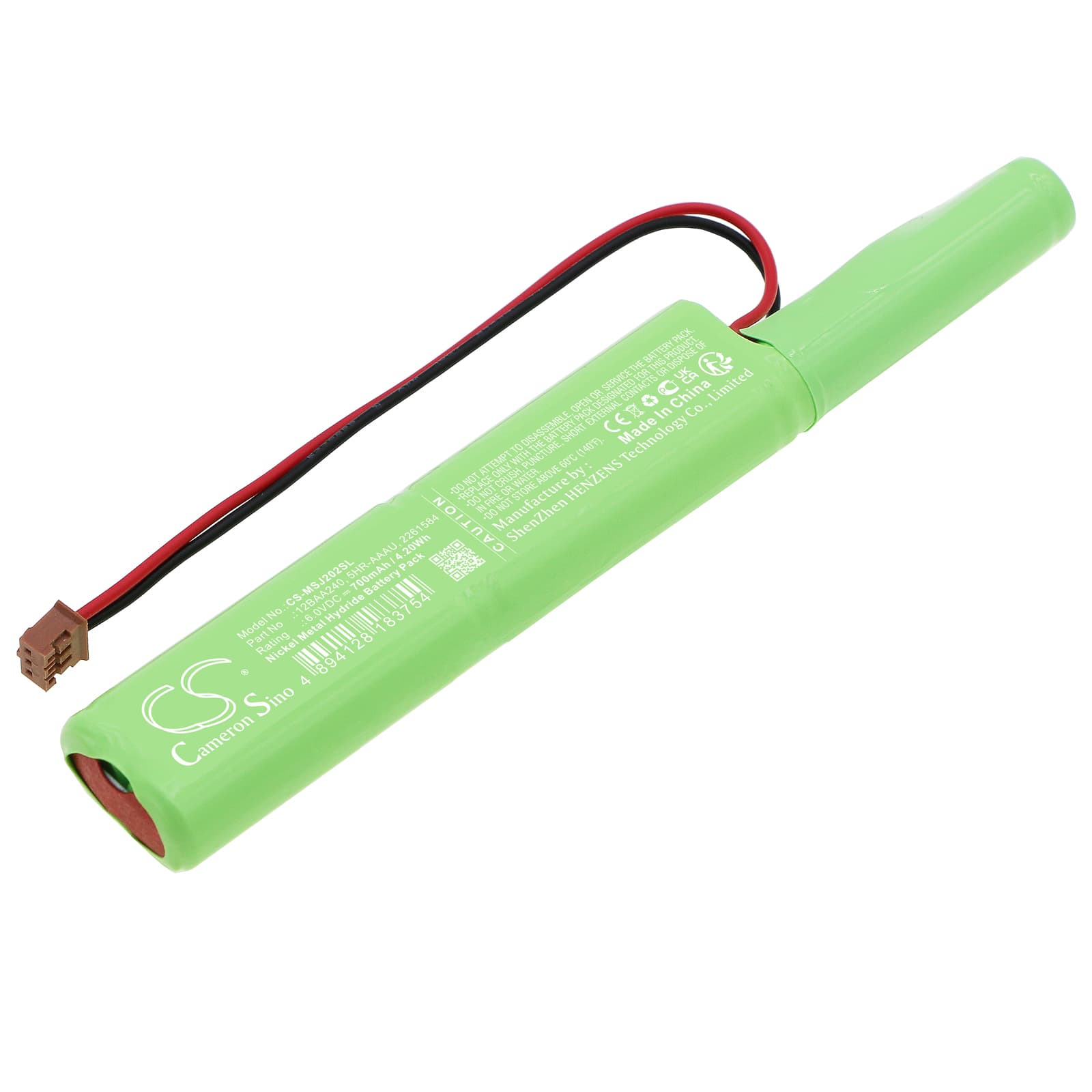 Replacement Battery for Mitutoyo Surftest SJ-201 - CS-MSJ202SL-1.jpg