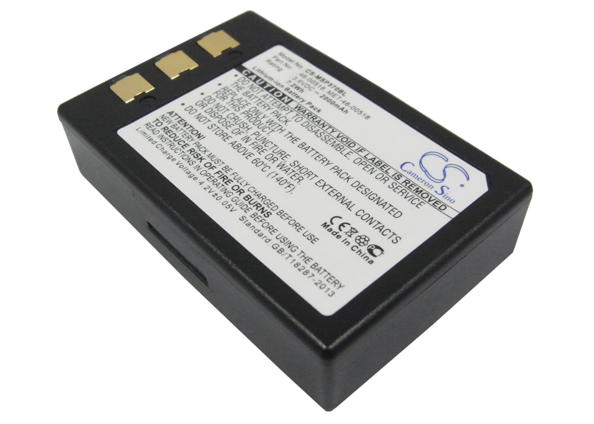 Replacement Battery for Metrologic SP5700 Optimus PDA - CS-MSP570BL-1.jpg