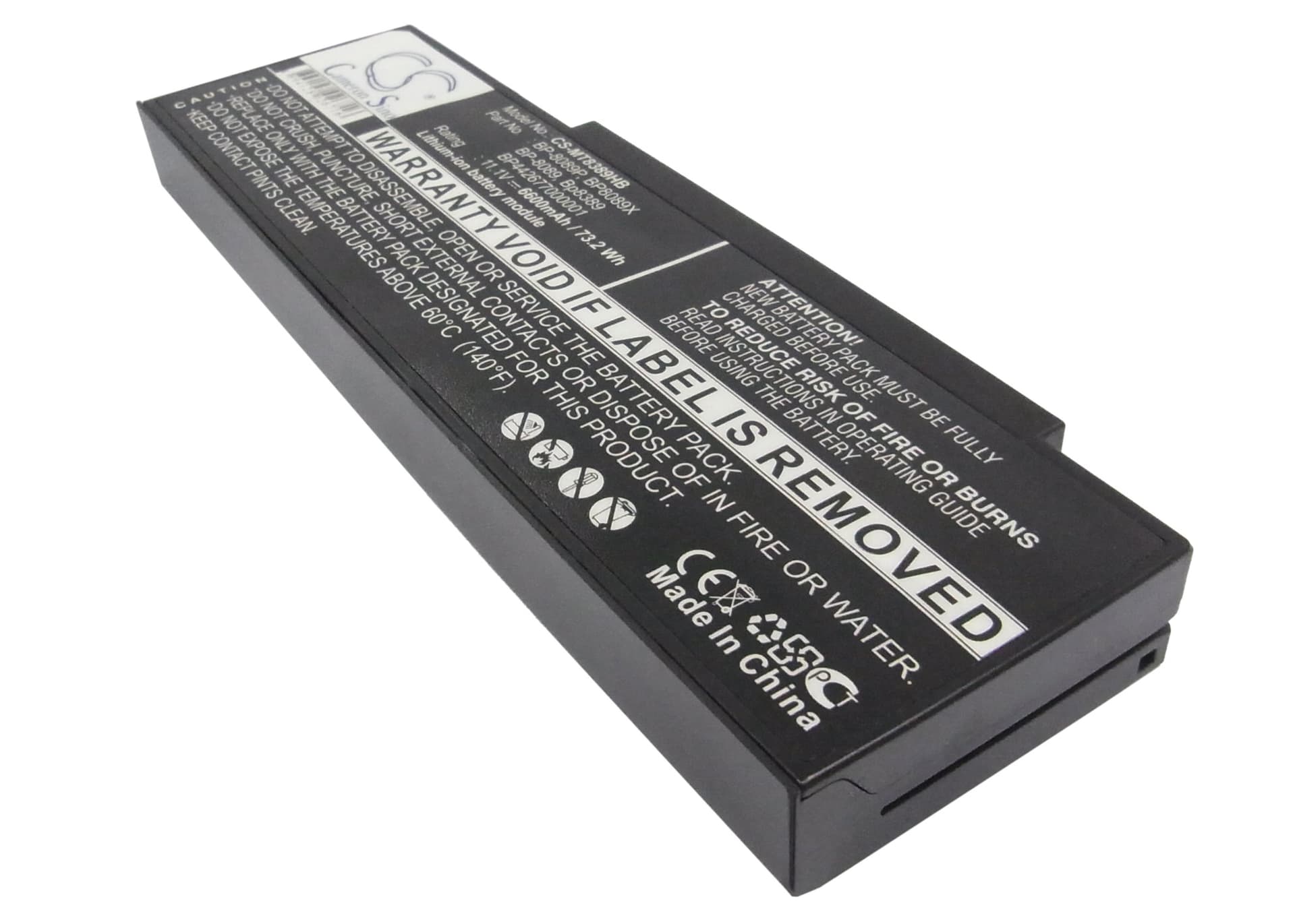 Replacement Battery for Fujitsu Amilo K7600 - CS-MT8389HB-1.jpg