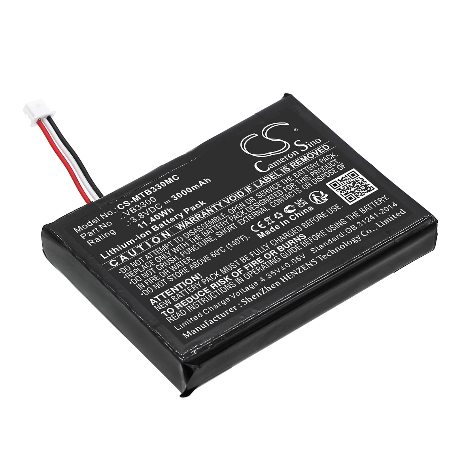Replacement Battery for Motorola VB400 - CS-MTB330MC-1.jpg