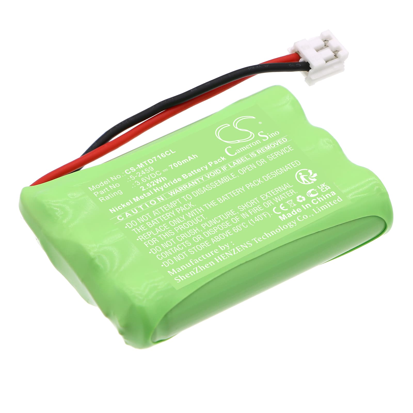 Replacement Battery for Sanik 3SN-AAA55H-S-J1 - CS-MTD716CL-1.jpg