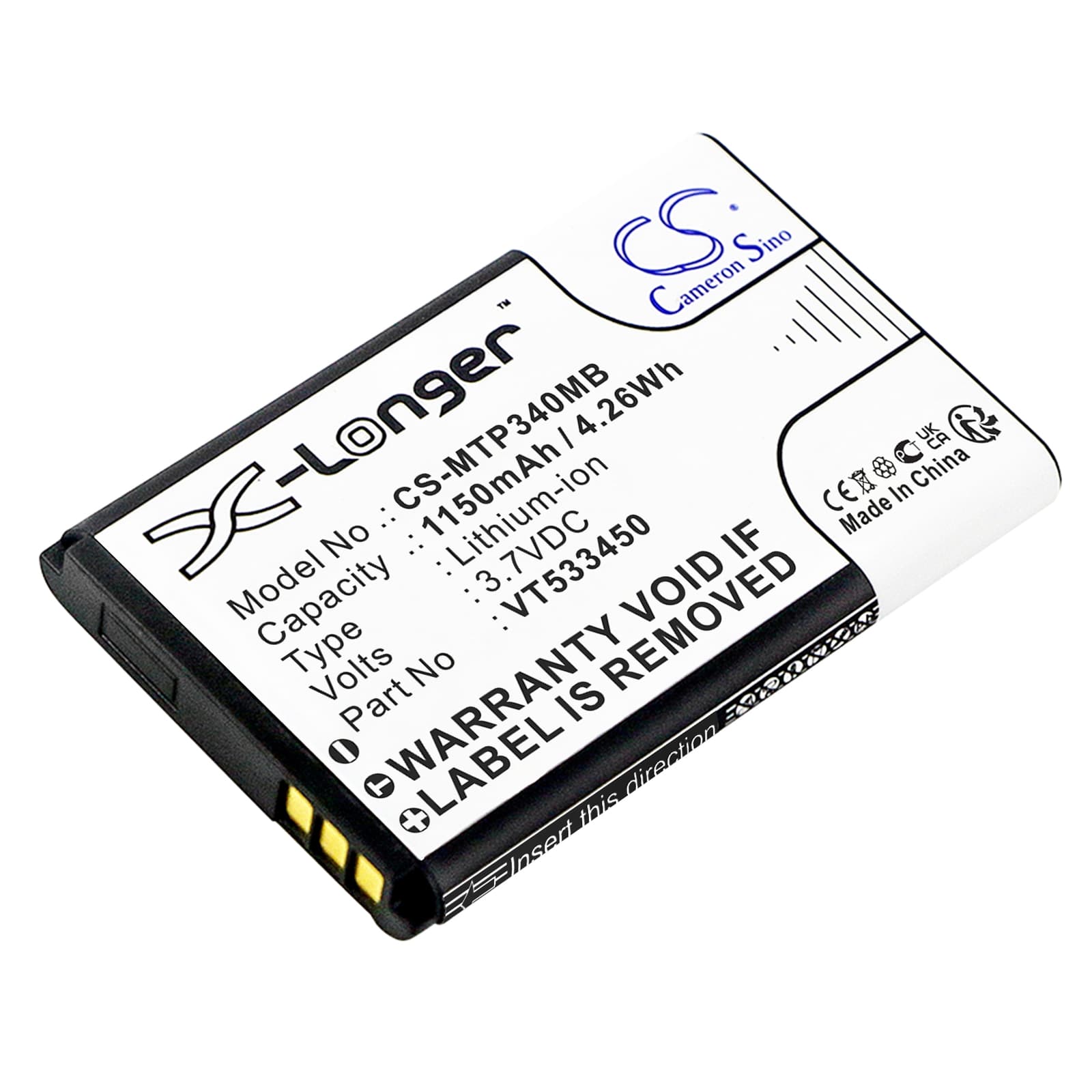 Replacement Battery for Motorola Ease 34 - CS-MTP340MB-1.jpg