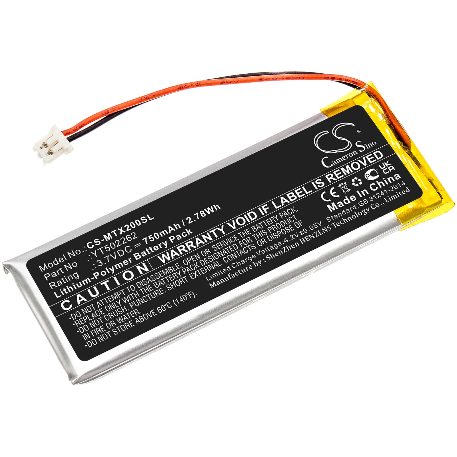 Replacement Battery for Midland BTX2 Pro - CS-MTX200SL-1.jpg