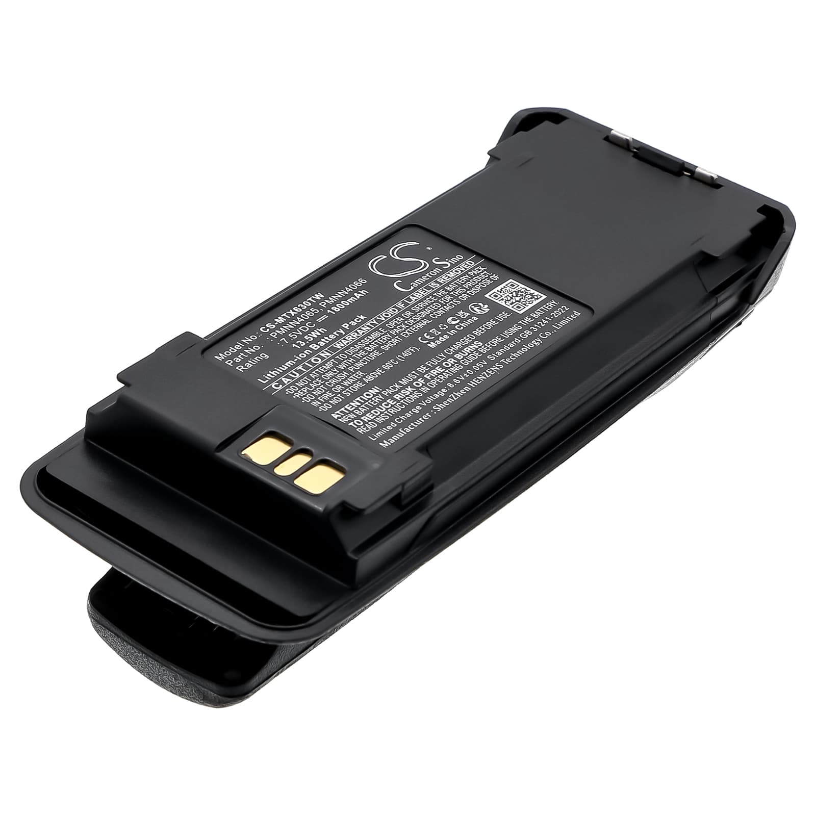 Replacement Battery for Vertex Standard VXD720 - CS-MTX630TW-1.jpg