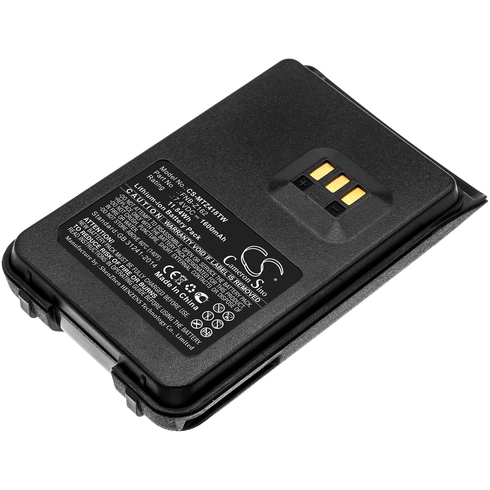 Replacement Battery for Motorola MagOne Z148 - CS-MTZ418TW-1.jpg