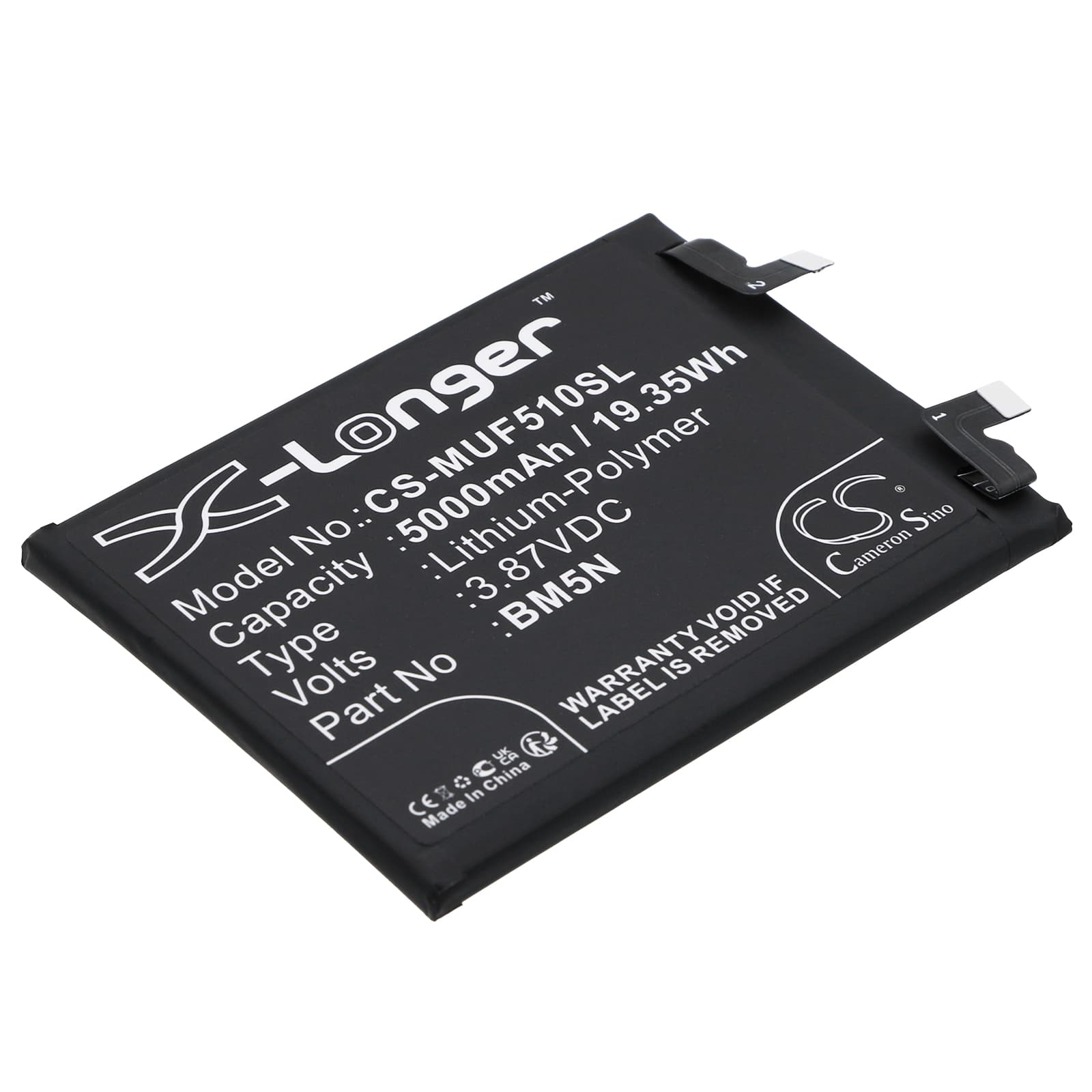 Replacement Battery for Poco F5 Pro 5G - CS-MUF510SL-1.jpg