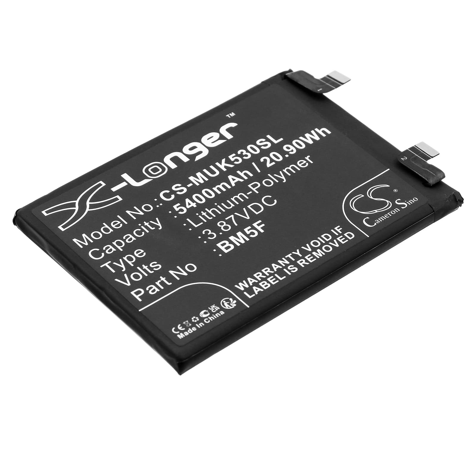 Replacement Battery for Redmi K50 - CS-MUK530SL-1.jpg
