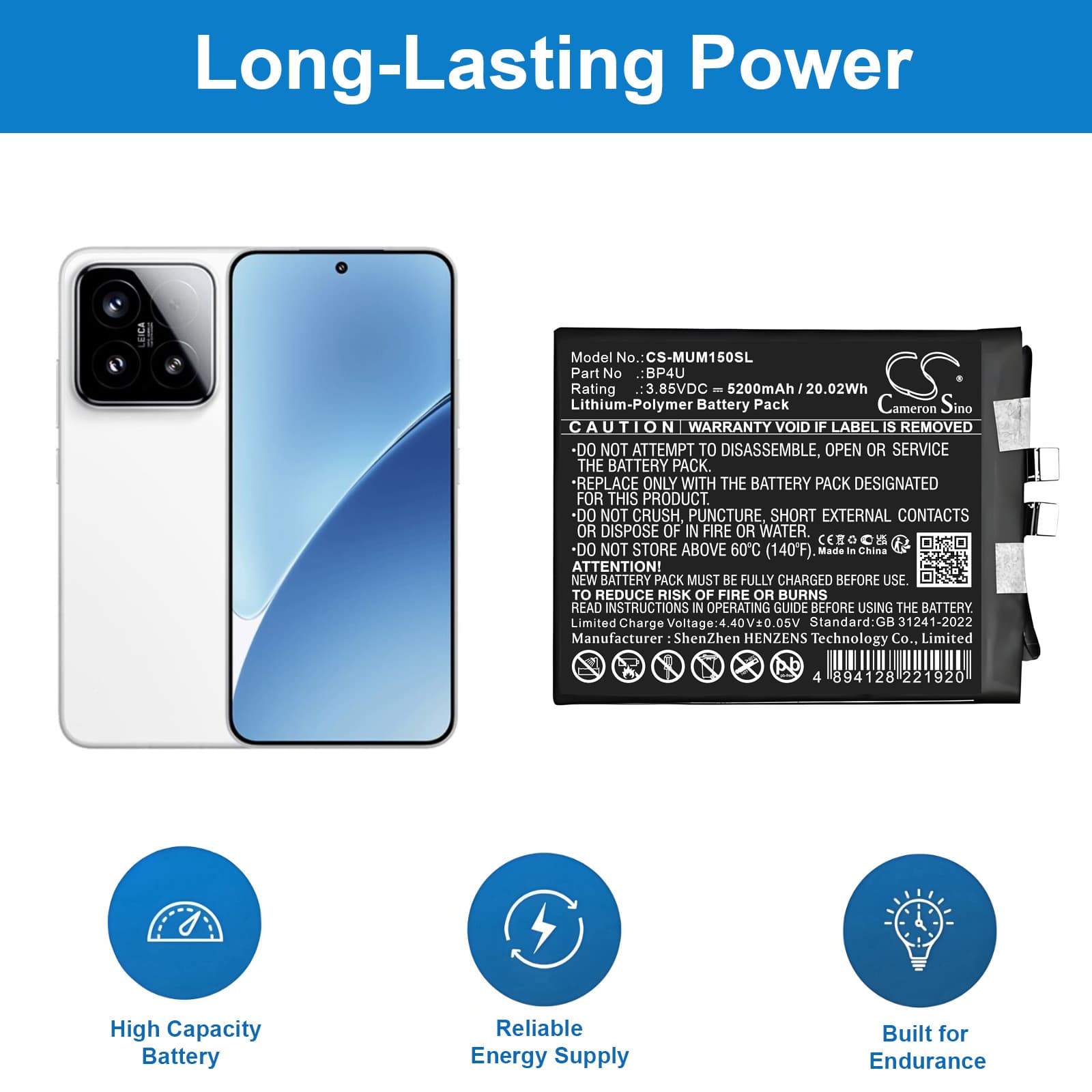 Replacement Battery for Xiaomi 24129PN74C - CS-MUM150SL-1.jpg