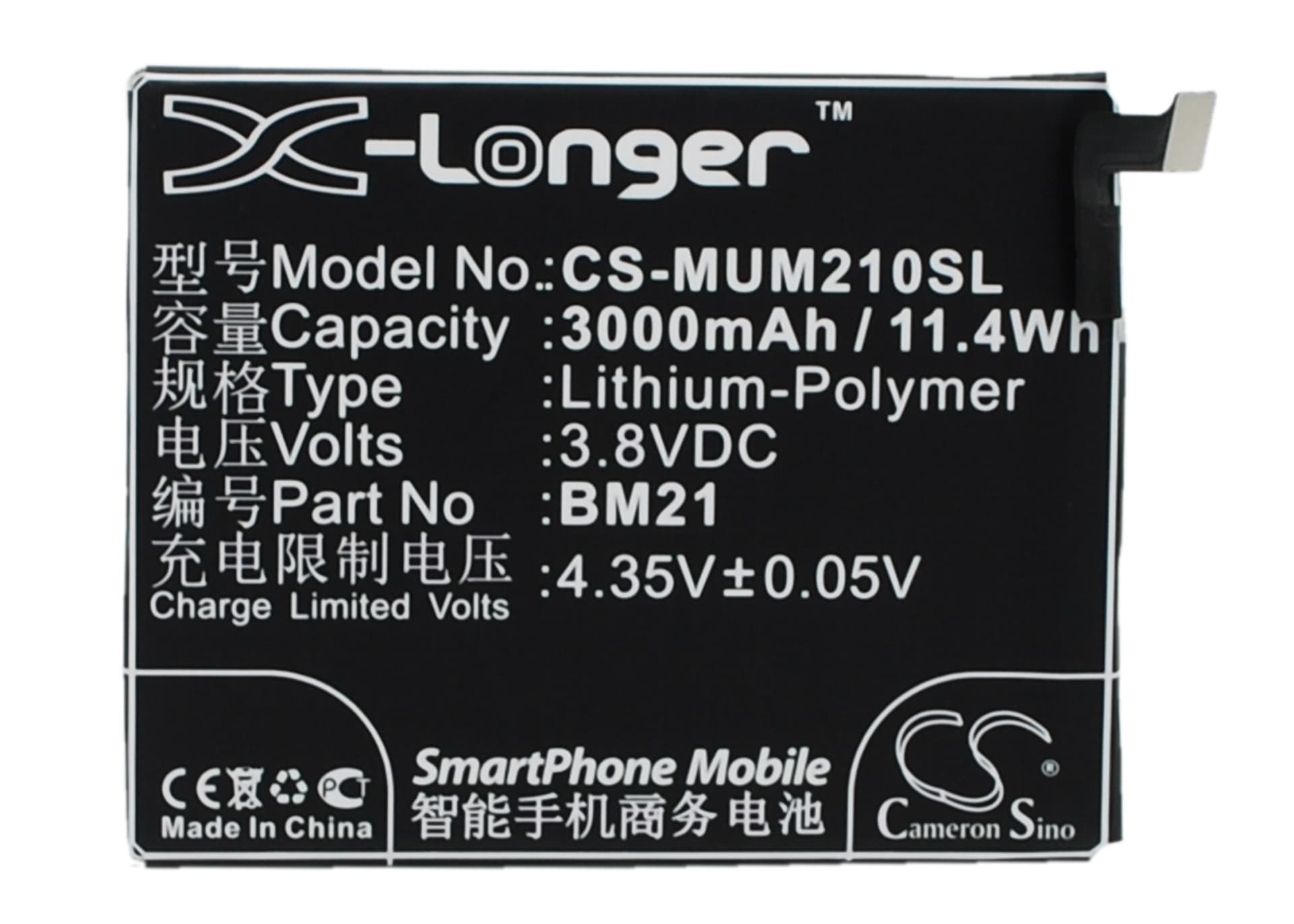 Replacement Battery for Xiaomi Mi Note - CS-MUM210SL-1.jpg