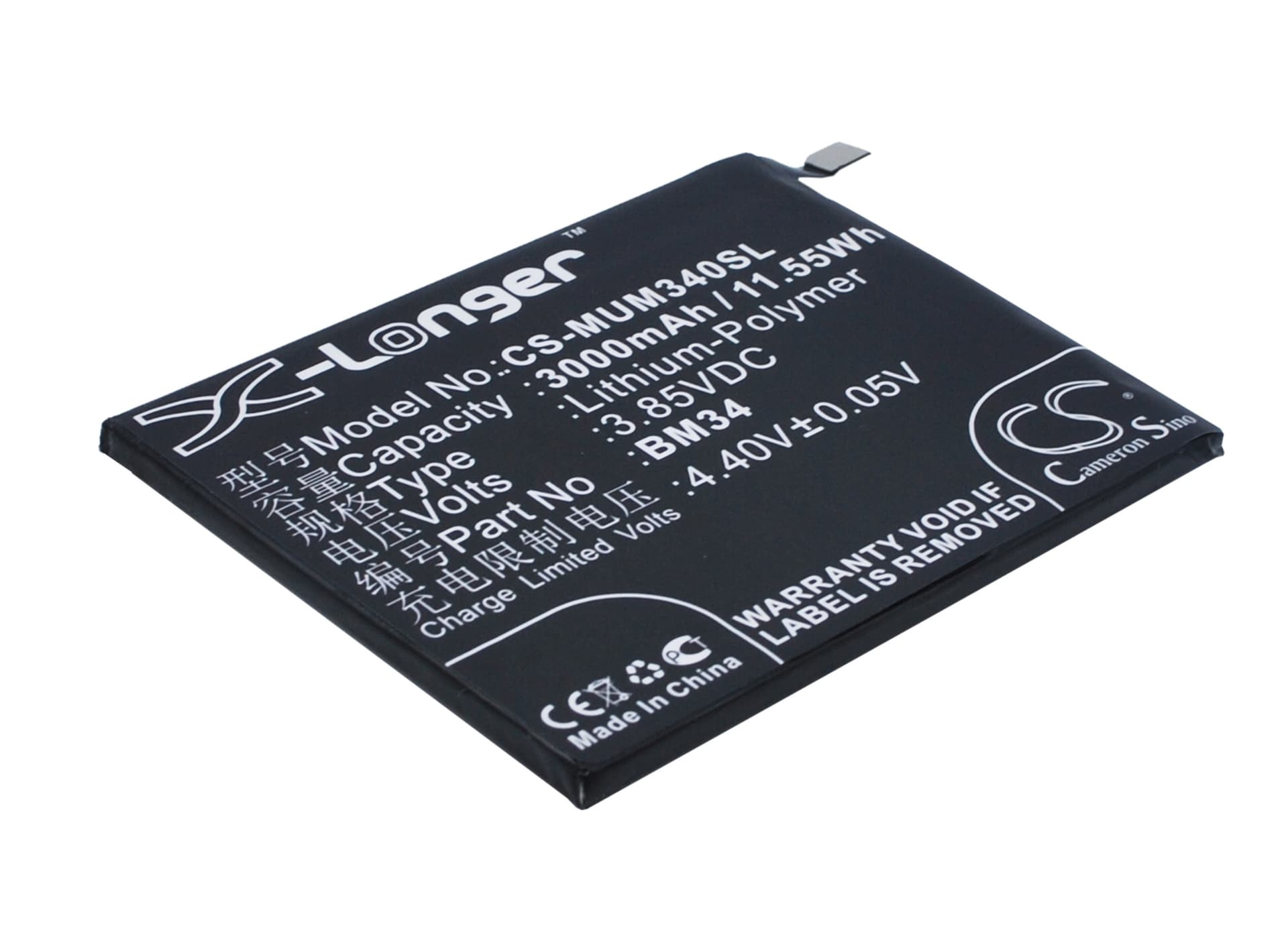 Replacement Battery for Xiaomi Mi Note Pro - CS-MUM340SL-1.jpg