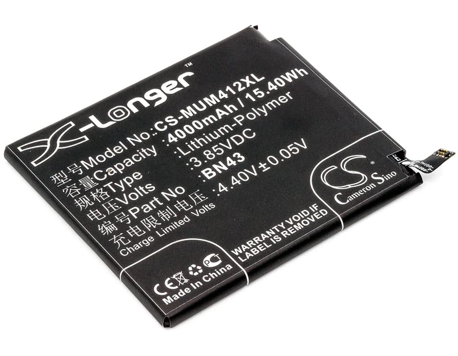 Replacement Battery for Xiaomi Note 4X ( China Version ) - CS-MUM412XL-1.jpg