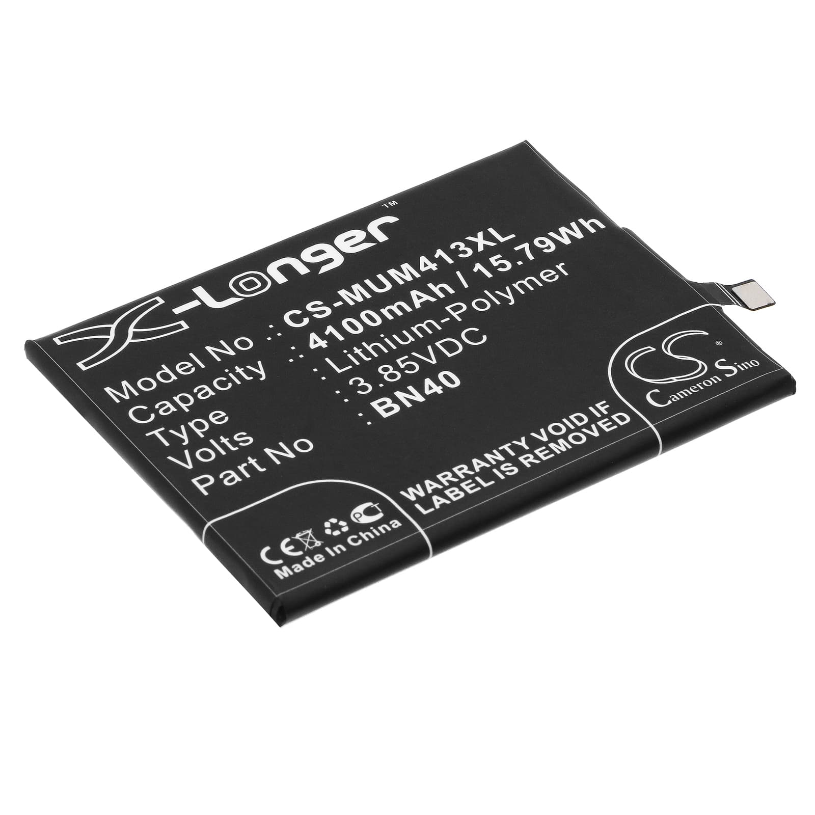 Replacement Battery for Xiaomi Hongmi 4 Premium Edition - CS-MUM413XL-1.jpg