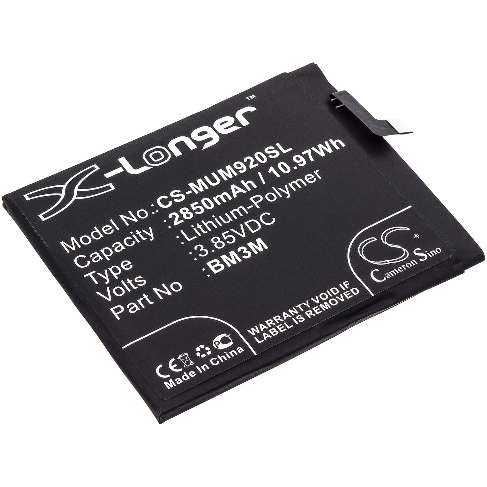 Replacement Battery for Xiaomi Mi 9SE - CS-MUM920SL-1.jpg