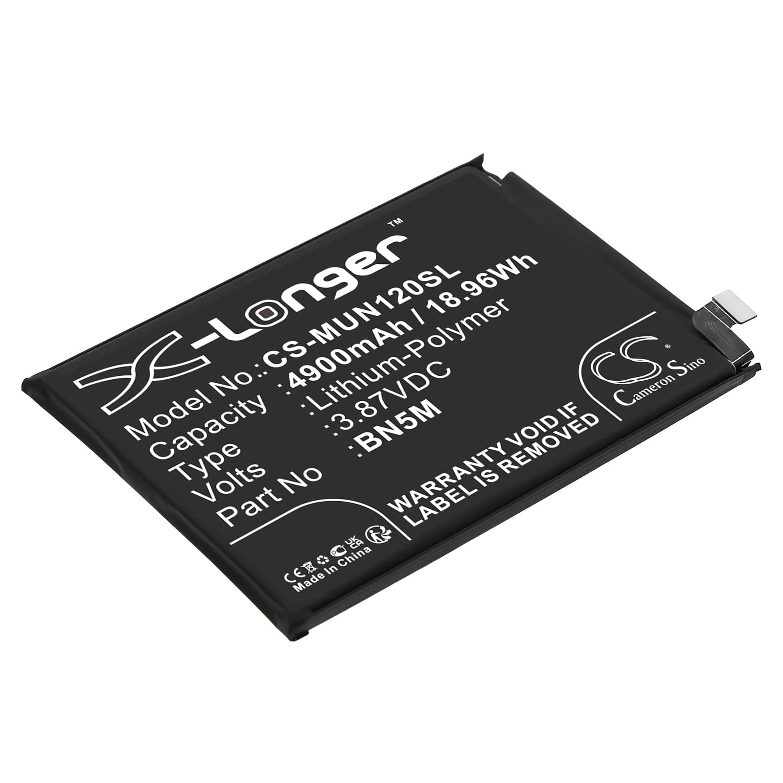 Replacement Battery for Redmi Note 12 4G - CS-MUN120SL-1.jpg