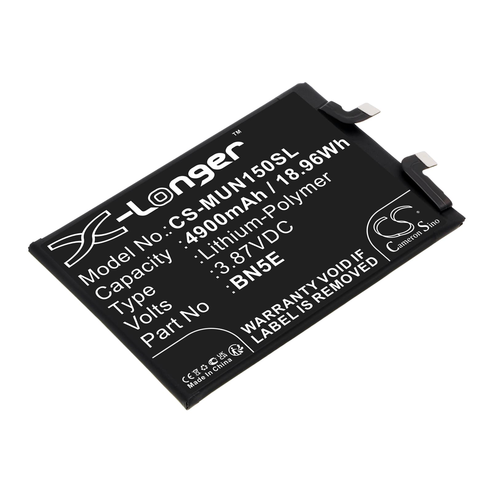 Replacement Battery for Xiaomi Redmi Note 11E Pro - CS-MUN150SL-1.jpg