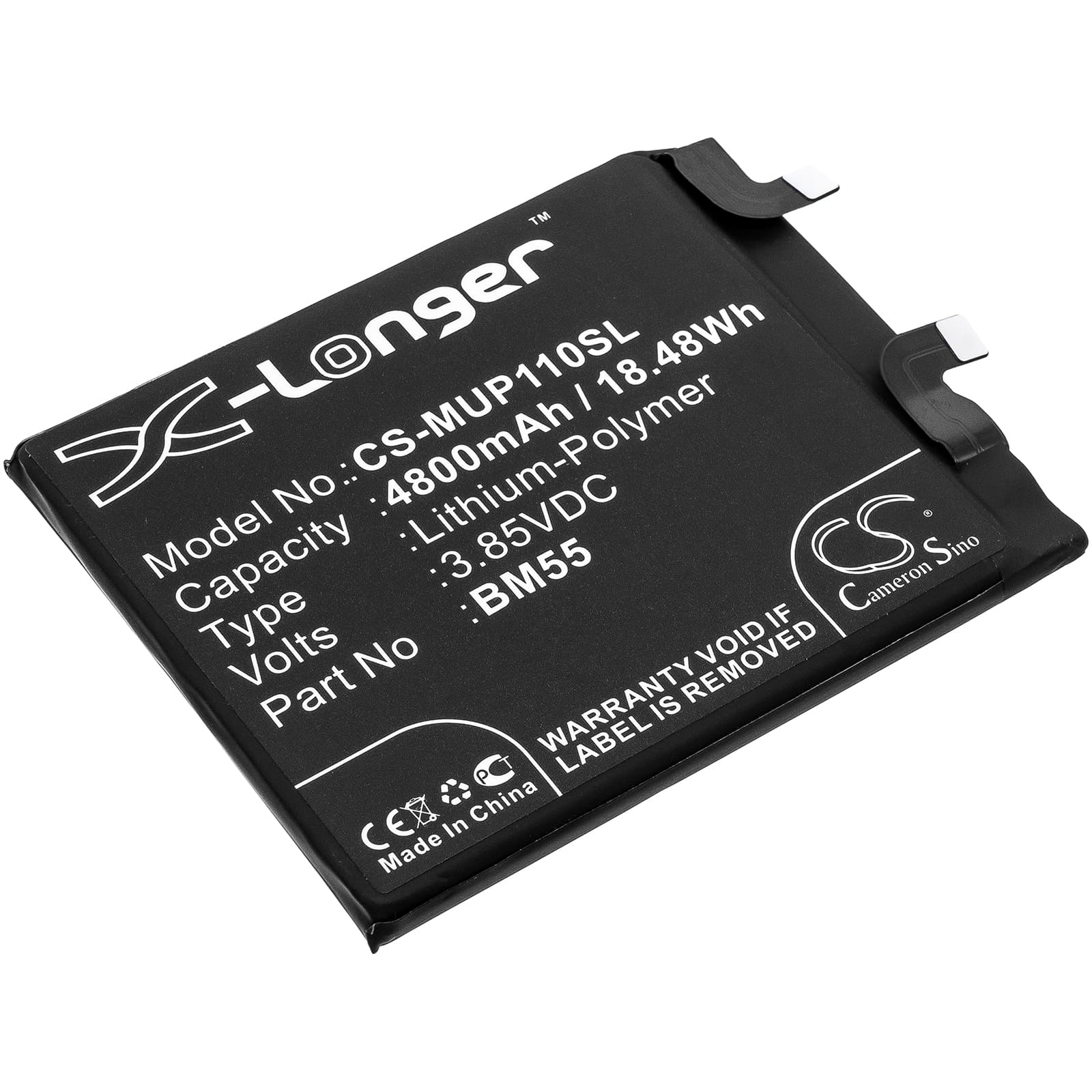 Replacement Battery for Xiaomi Mi 11 Pro 5G - CS-MUP110SL-1.jpg