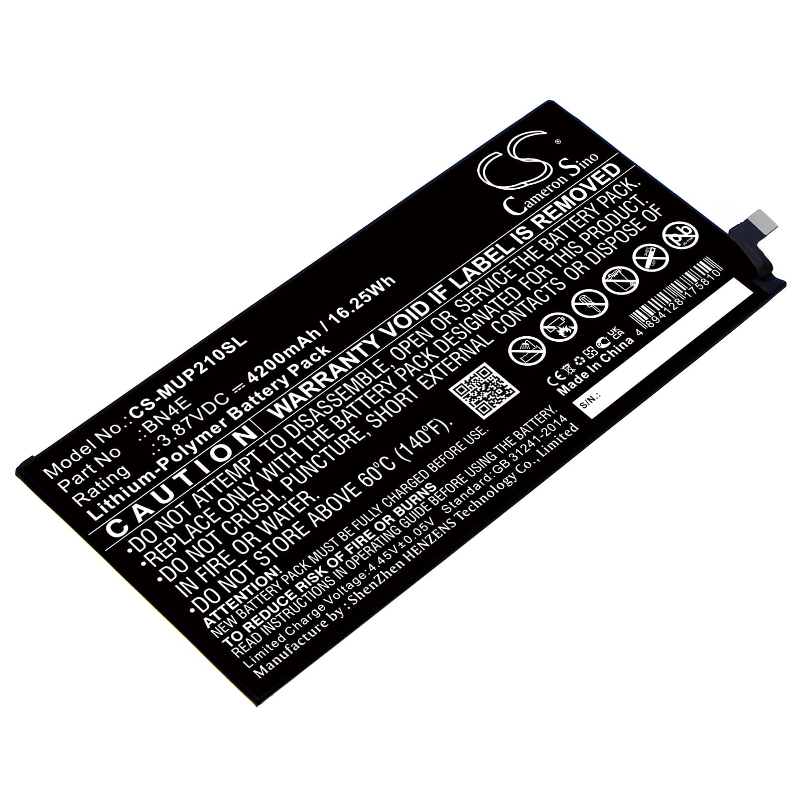 Replacement Battery for Xiaomi Pad 5 - CS-MUP210SL-1.jpg