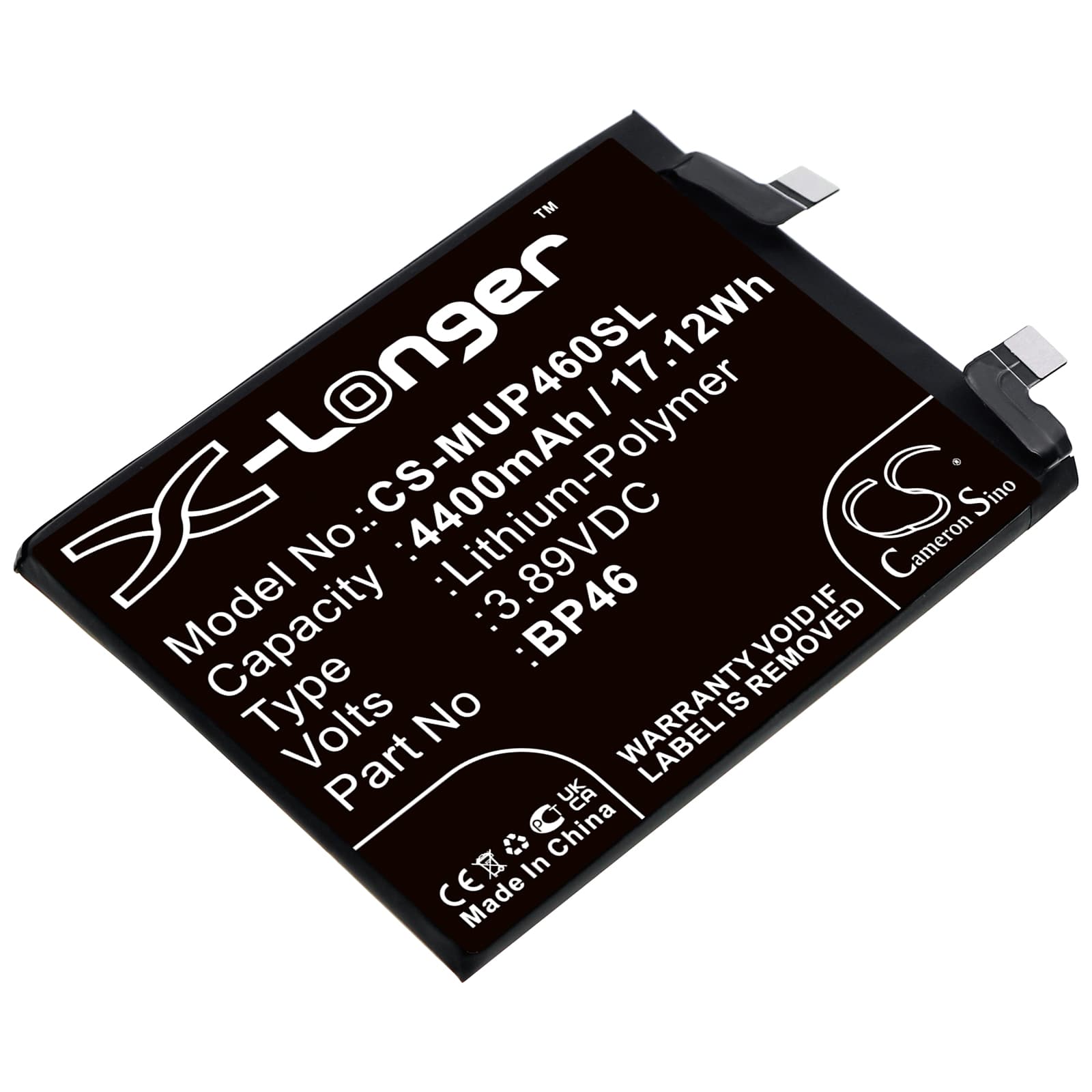 Replacement Battery for Xiaomi Xiaomi 12 - CS-MUP460SL-1.jpg