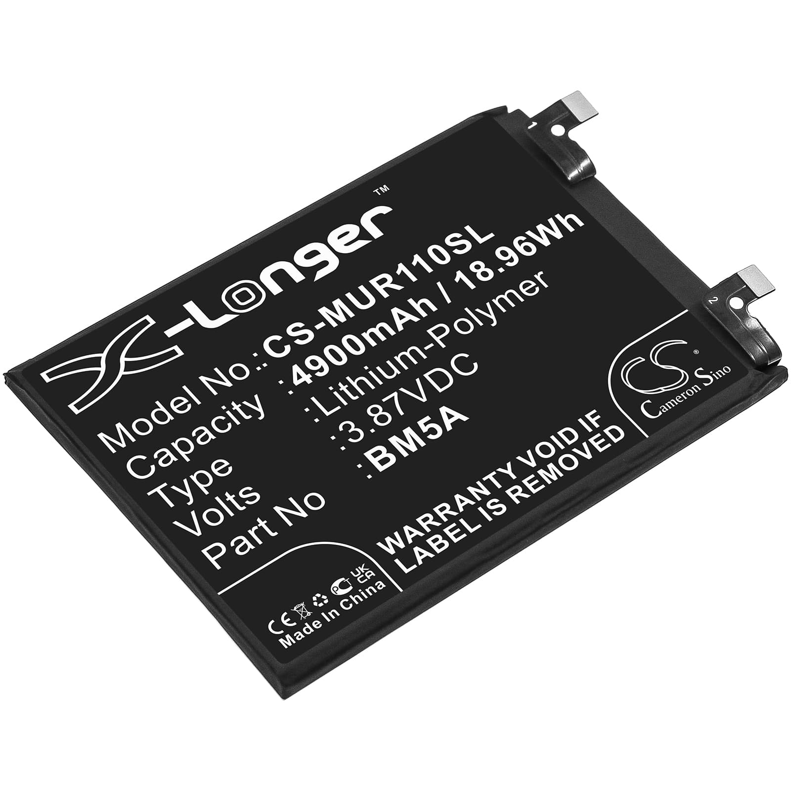 Replacement Battery for Xiaomi Redmi Note 11 Pro - CS-MUR110SL-1.jpg