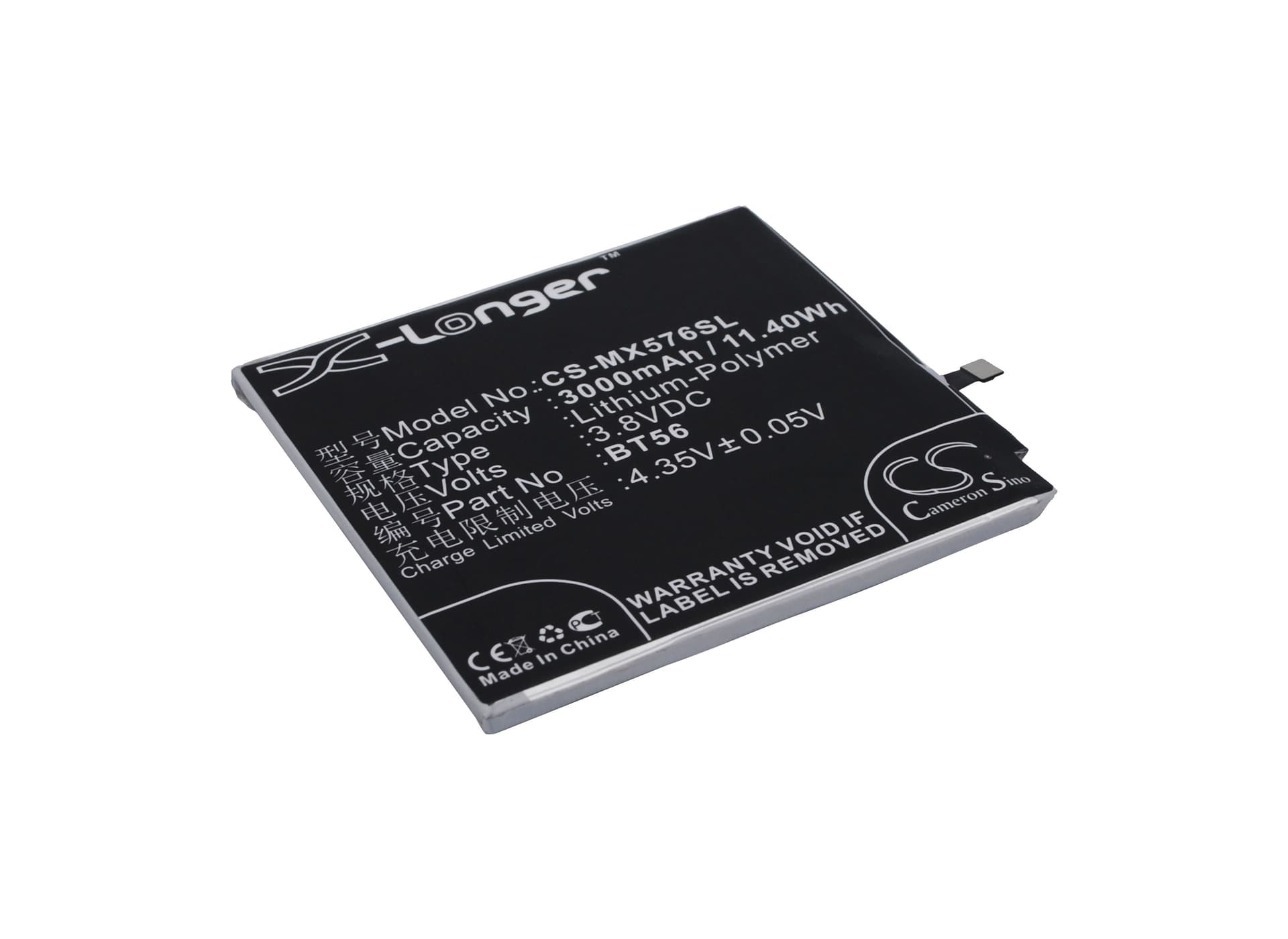 Replacement Battery for MeiZu MX5 Pro