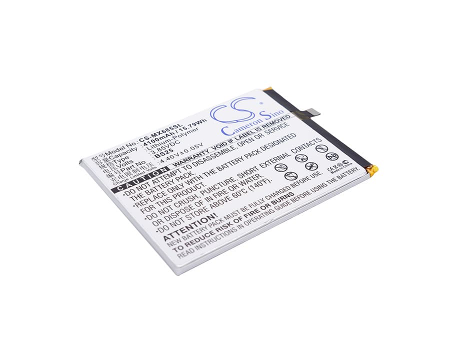 Replacement Battery for MeiZu Meilan Max