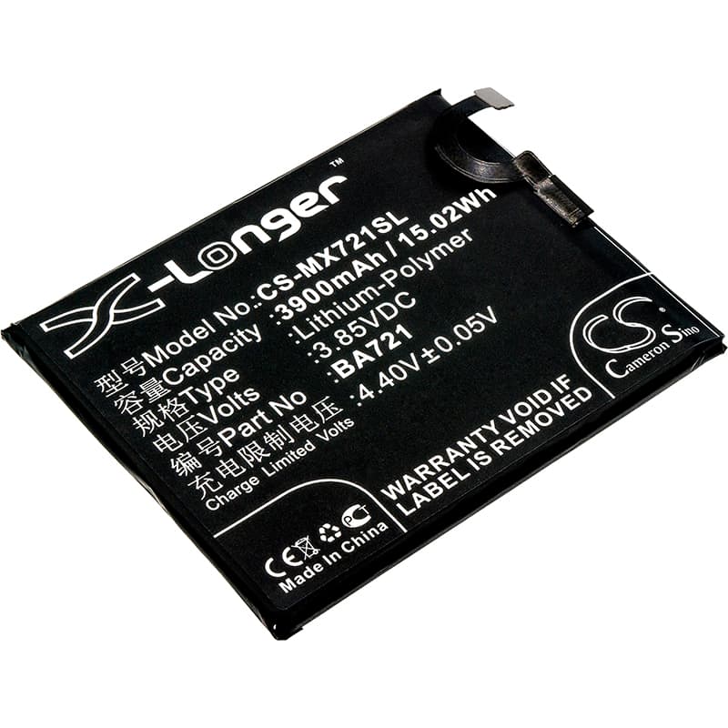 Replacement Battery for MeiZu M5 Note