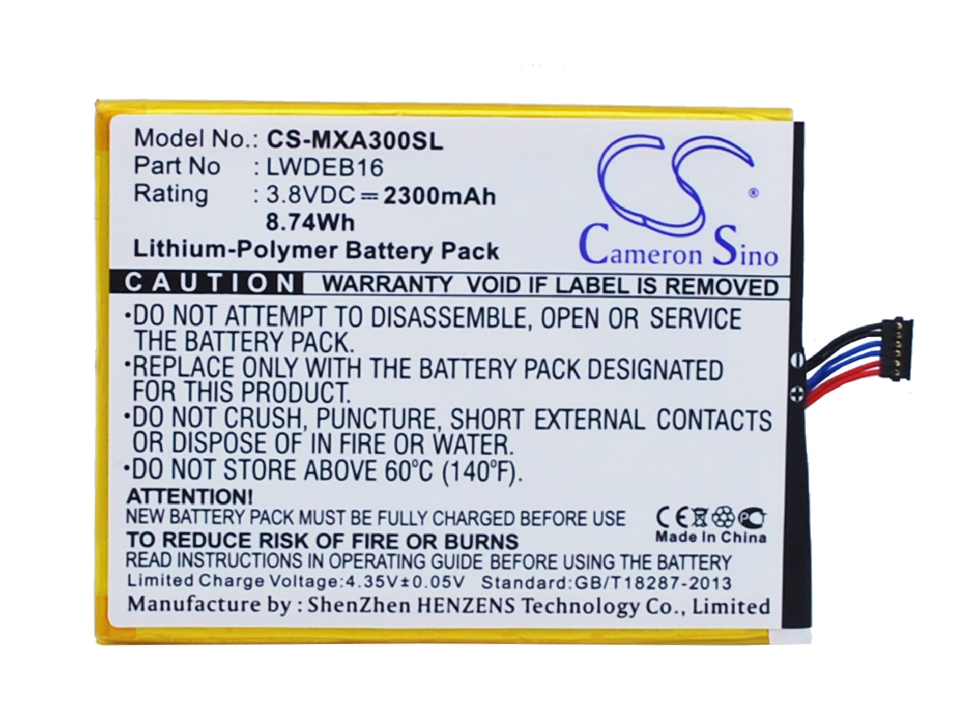 Replacement Battery for Micromax Canvas Gold - CS-MXA300SL-1.jpg