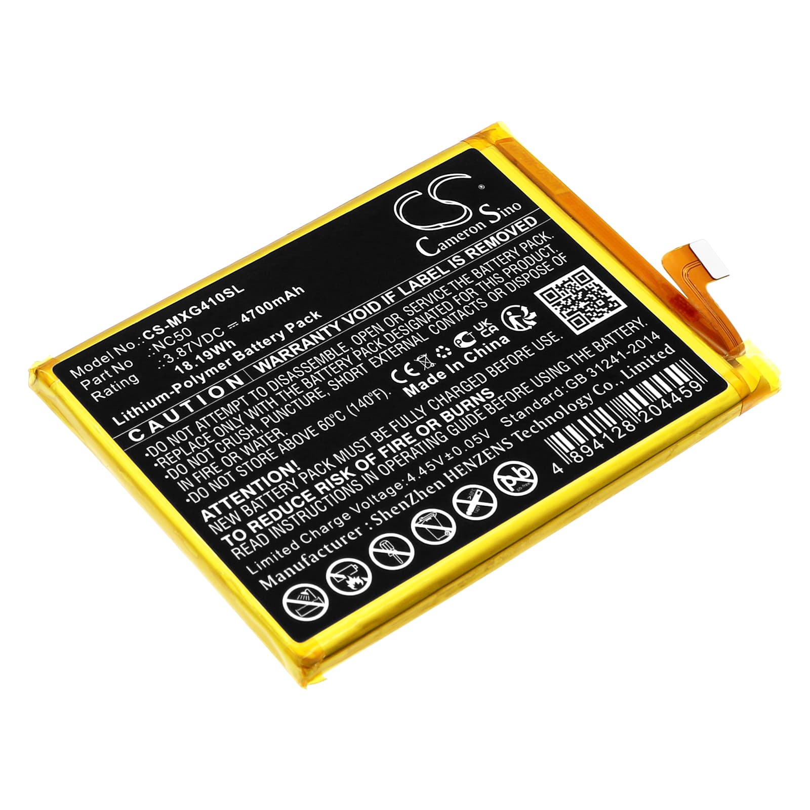 Replacement Battery for Motorola Moto G41 - CS-MXG410SL-1.jpg