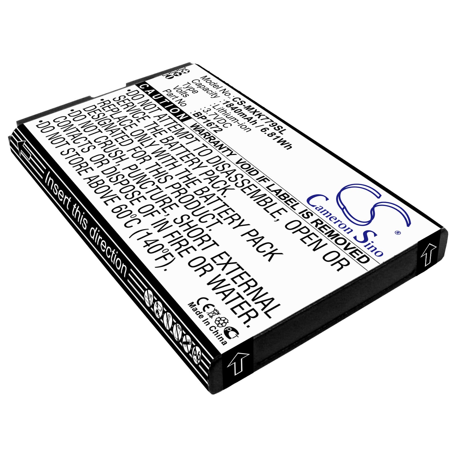 Replacement Battery for Moxee K779 - CS-MXK779SL-1.jpg