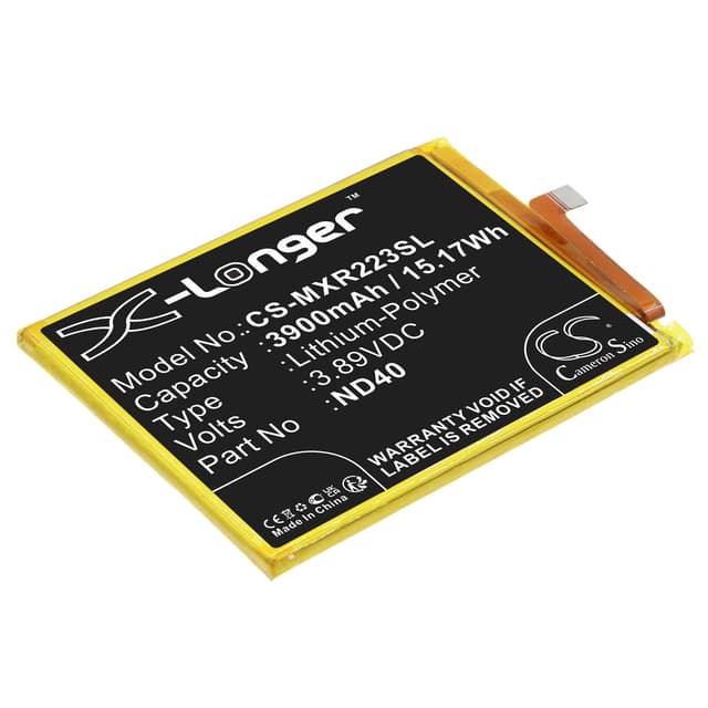 Replacement battery