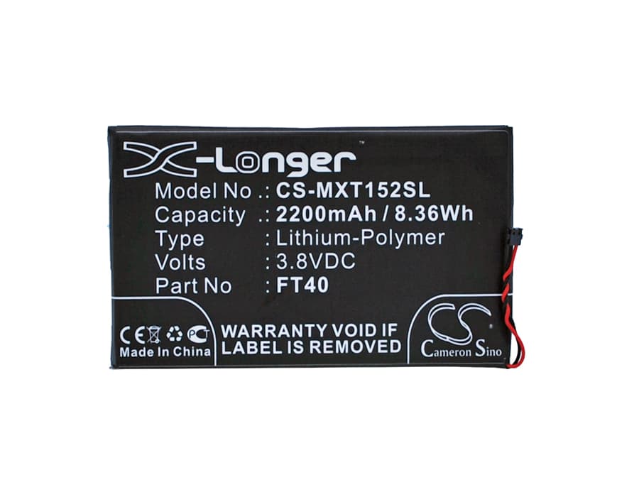 Replacement Battery for Motorola MotoE 2nd - CS-MXT152SL-1.jpg
