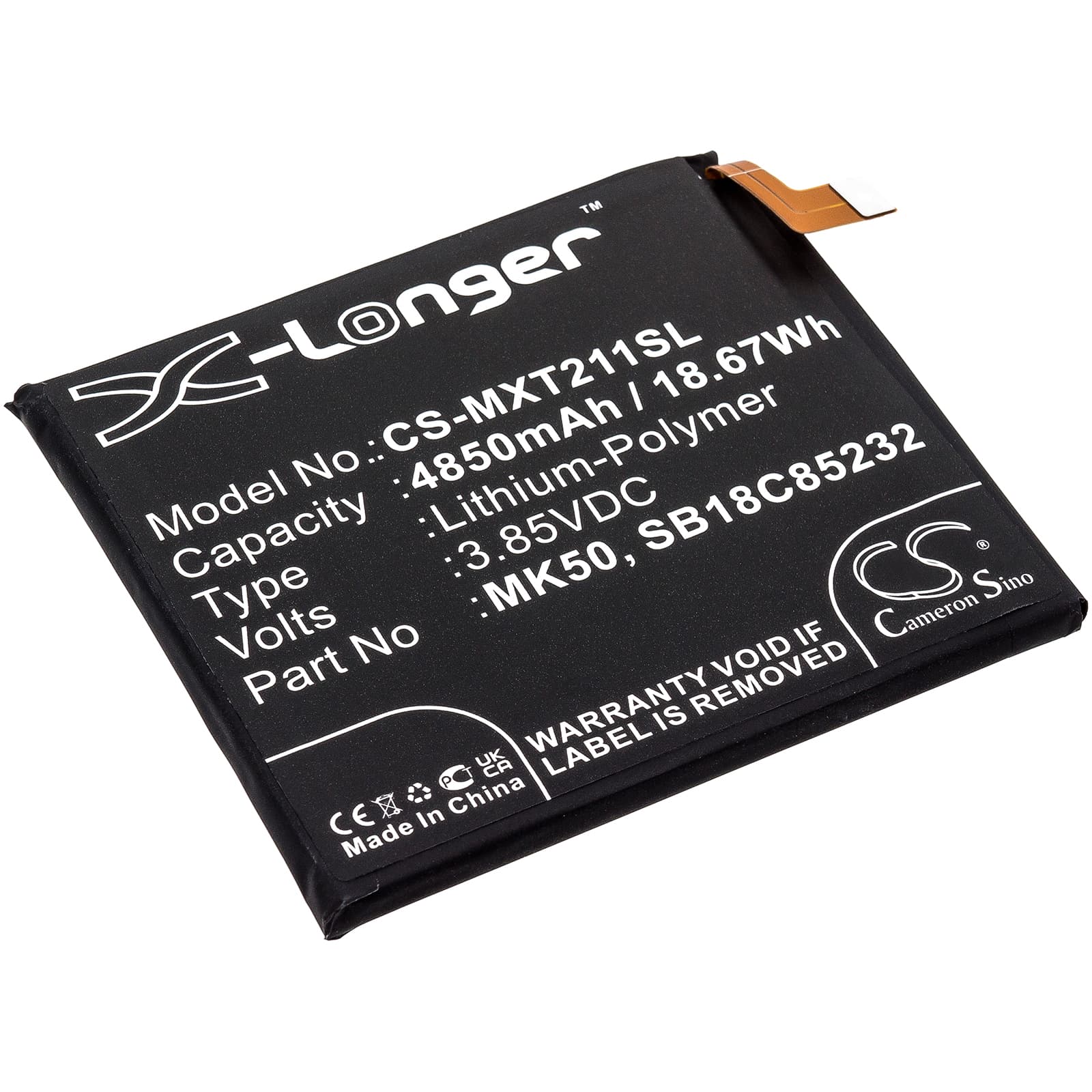 Replacement Battery for Motorola Moto One 5G Ace - CS-MXT211SL-1.jpg