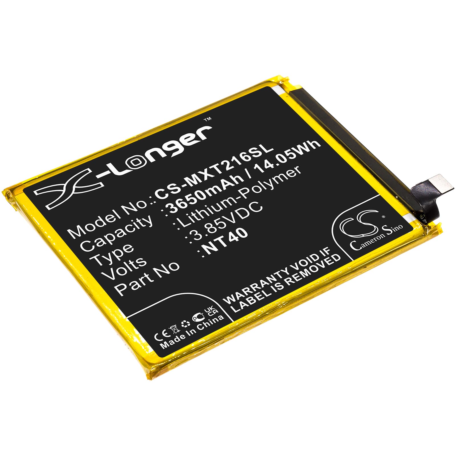 Replacement Battery for Motorola Moto G Pure - CS-MXT216SL-1.jpg