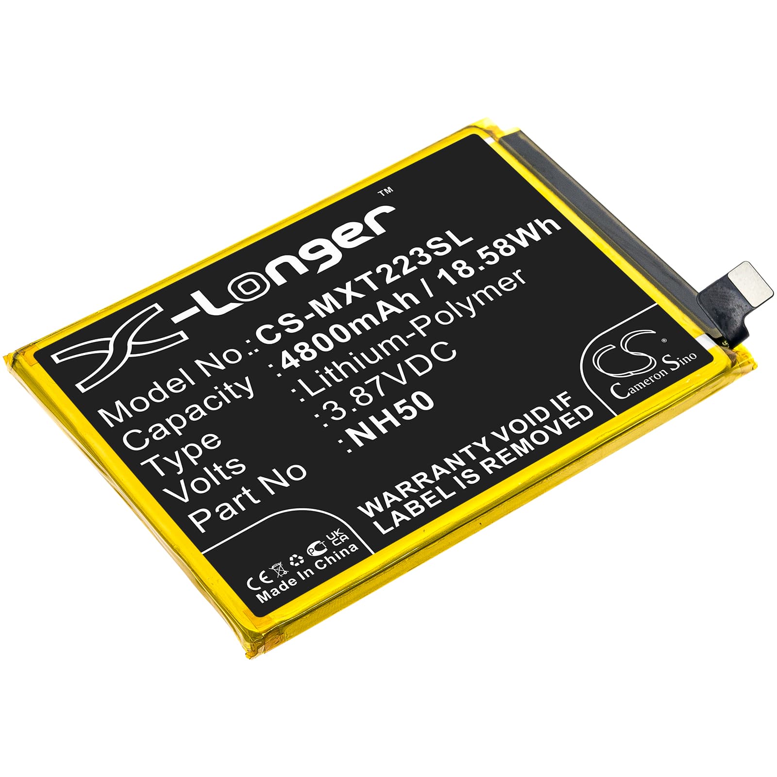 Replacement Battery for Motorola Moto G22 - CS-MXT223SL-1.jpg