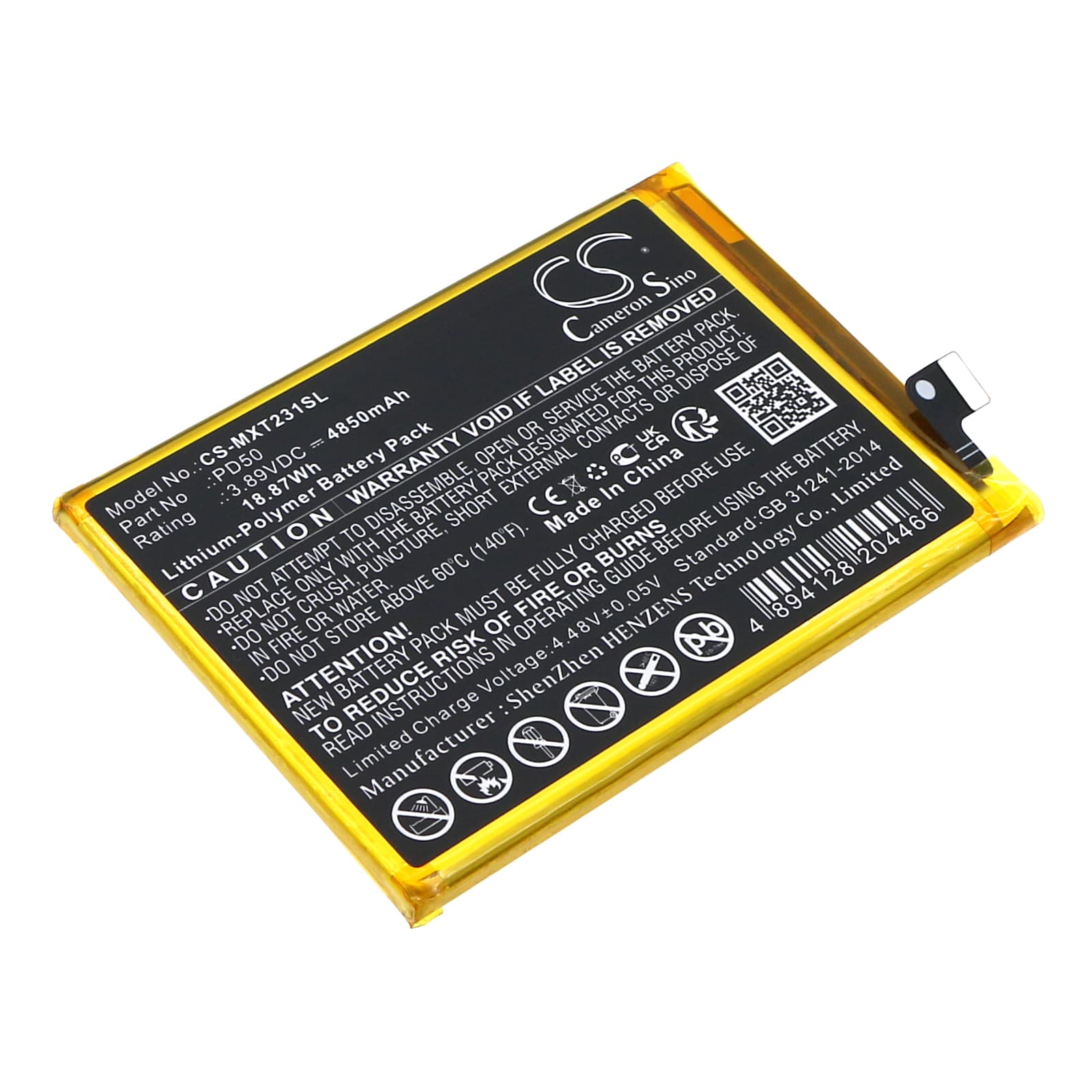 Replacement Battery for Motorola Moto G Power 5G - CS-MXT231SL-1.jpg