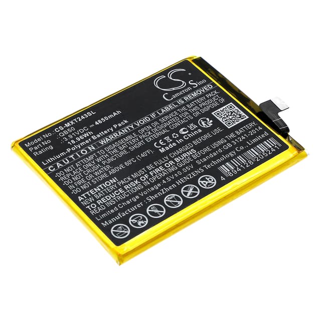 Replacement battery