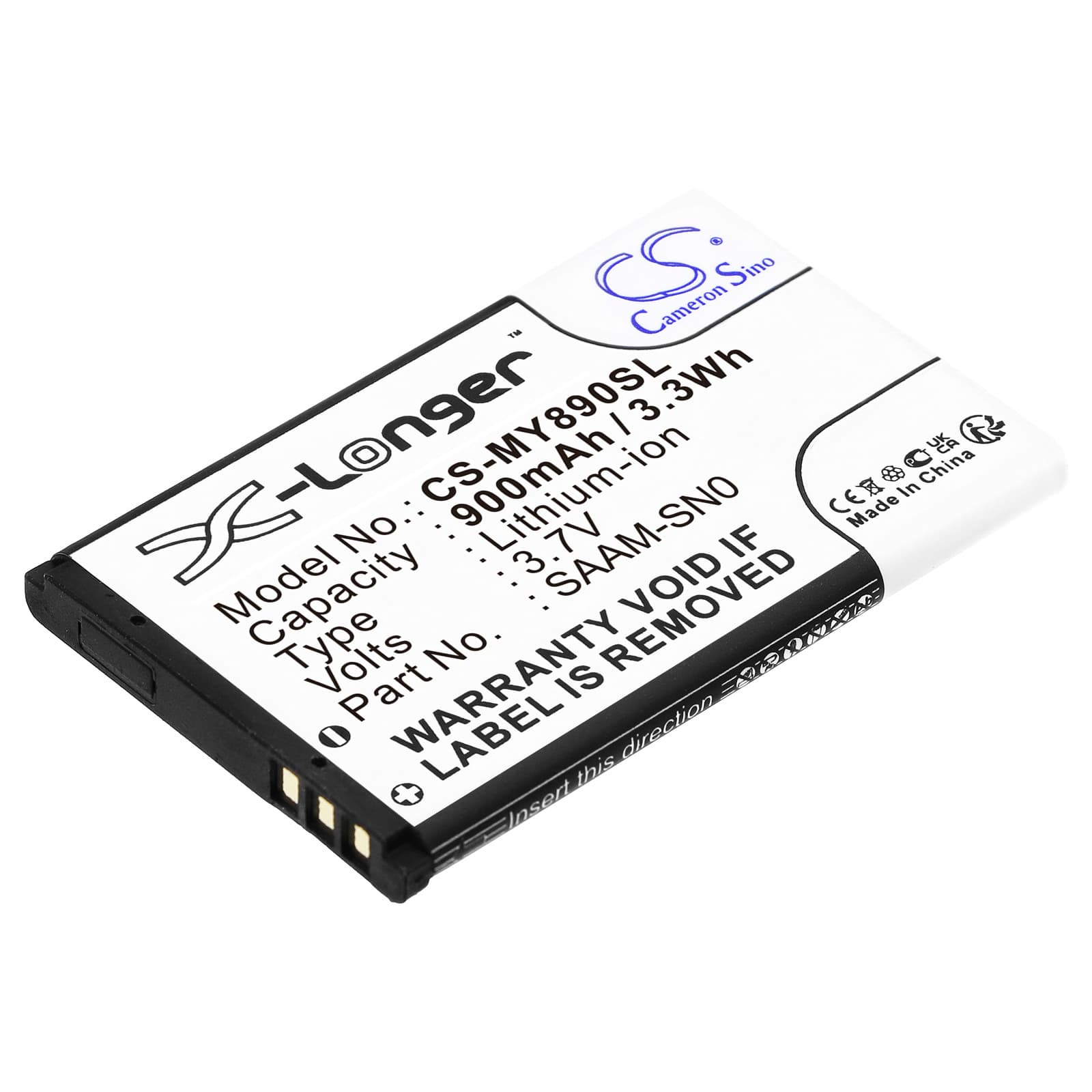 Replacement Battery for ZiO Dual D1