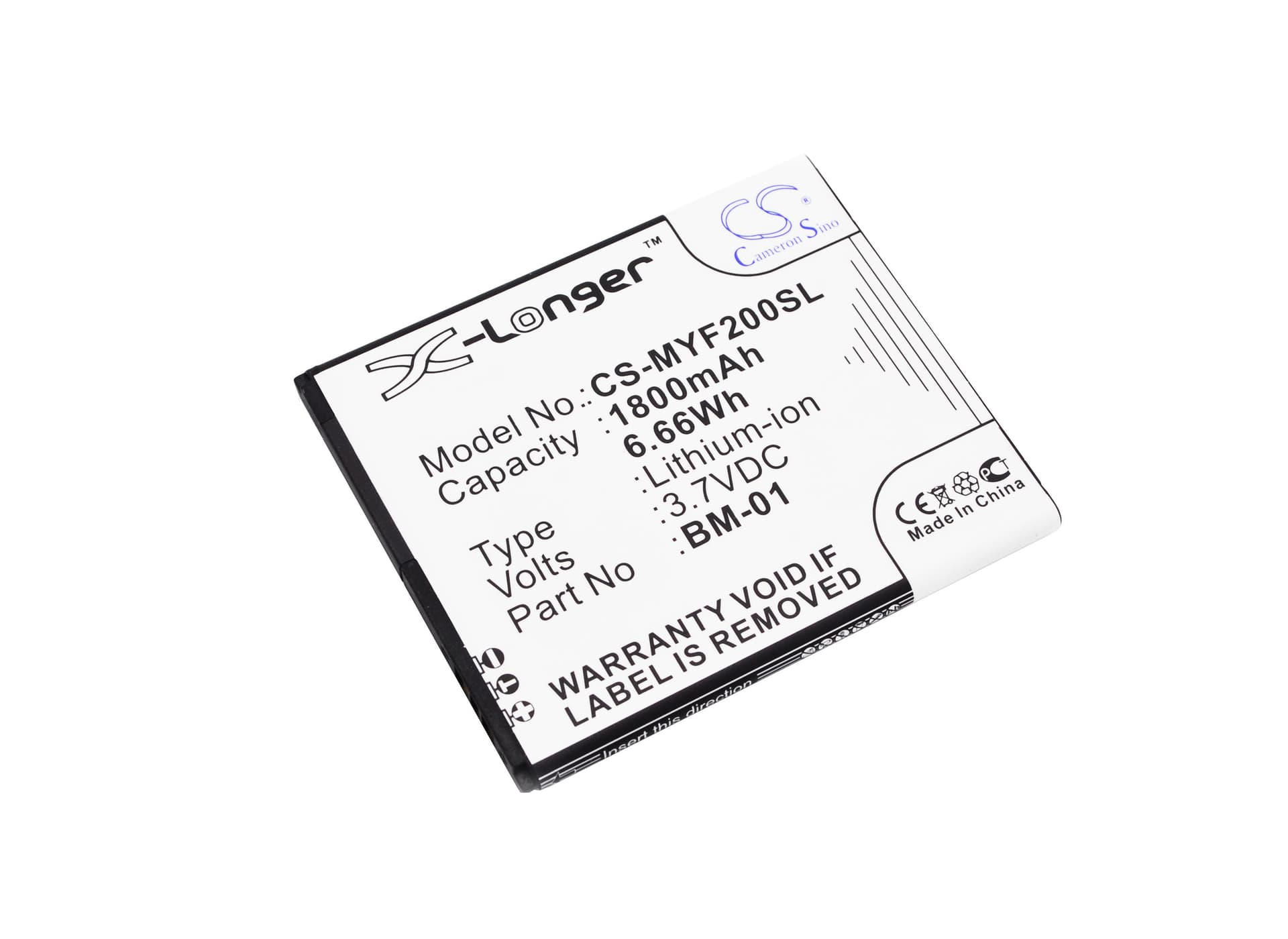 Replacement Battery for MyPhone Fun 2 - CS-MYF200SL-1.jpg