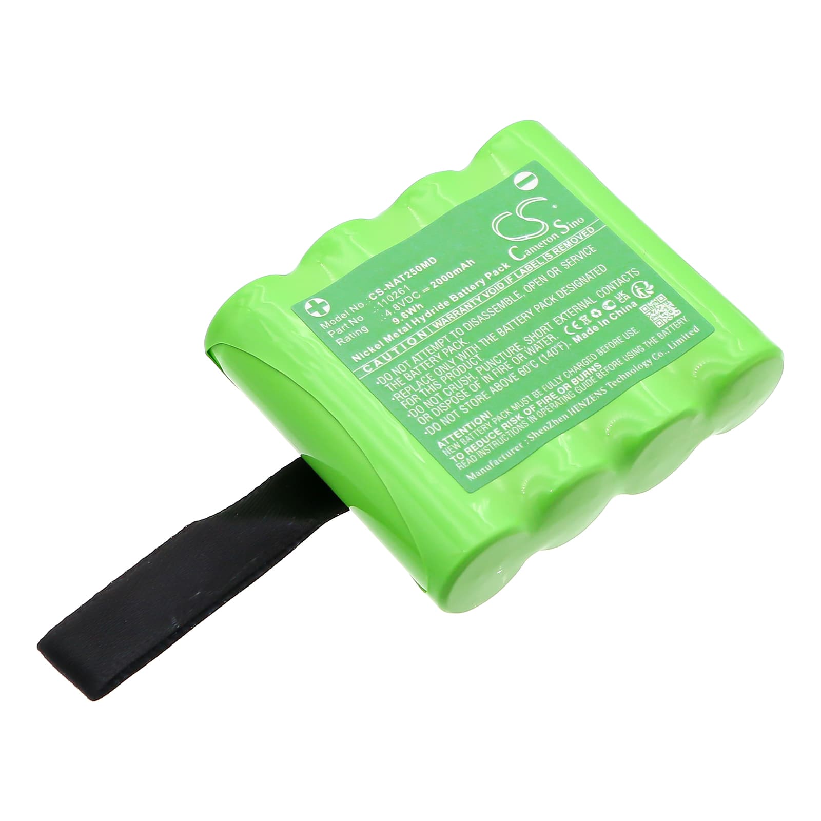 Replacement Battery for Nonin Palm Sat 2500 Pulse Oximeter - CS-NAT250MD-1.jpg