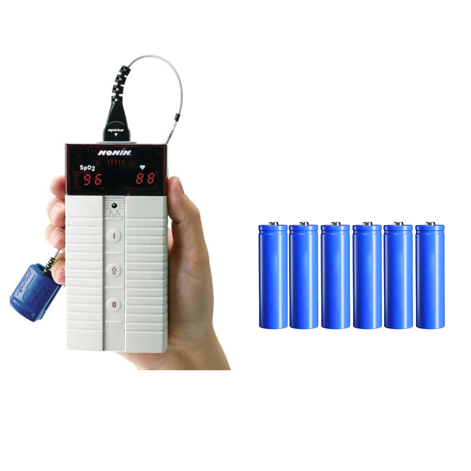 Replacement Battery for Nonin 8500 - CS-NAT850MD-1.jpg