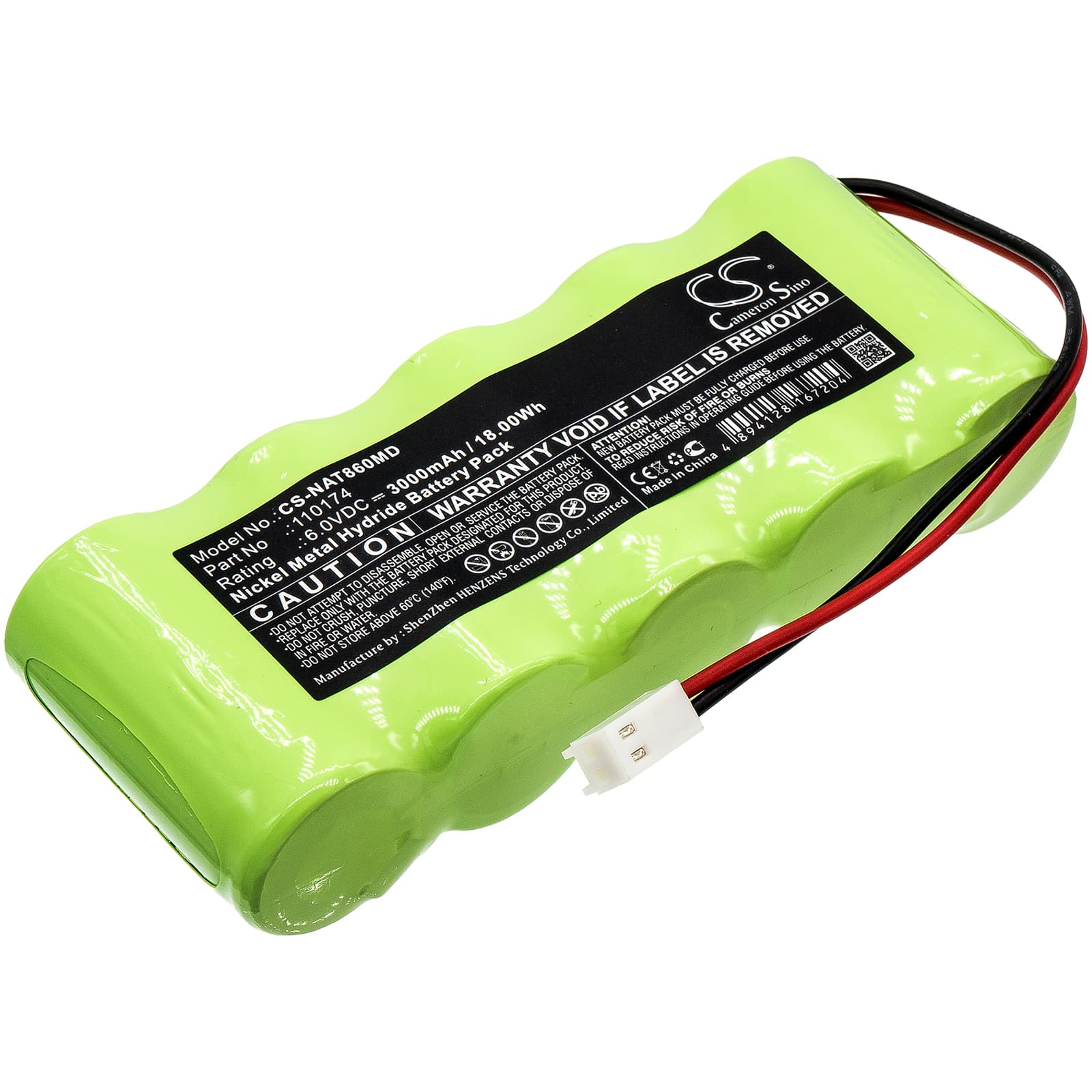 Replacement Battery for Nonin Pulsoximter 8600 - CS-NAT860MD-1.jpg