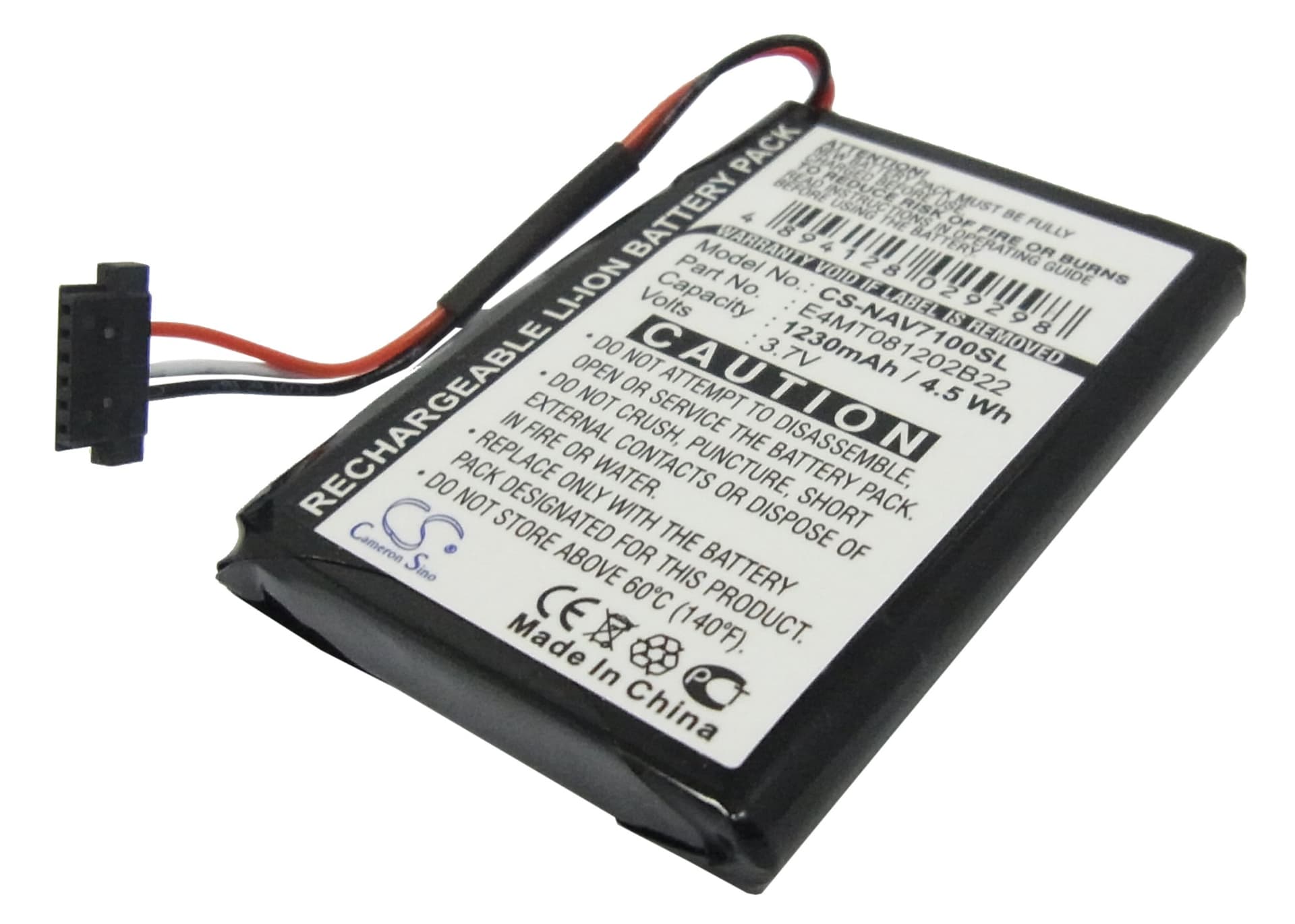 Replacement Battery for Navman N20 - CS-NAV7100SL-1.jpg