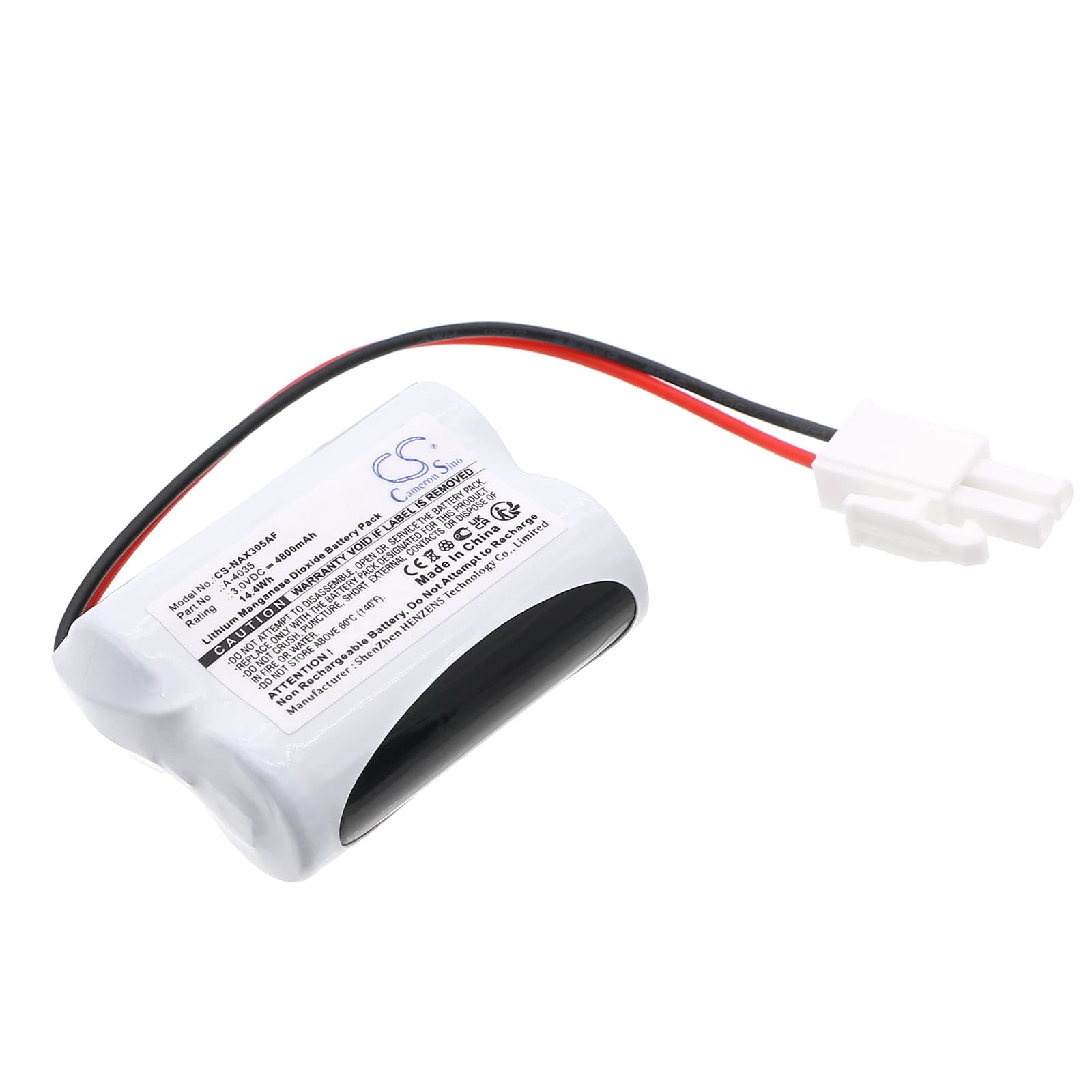 Replacement Battery for INAX IN-AM-90 - CS-NAX305AF-1.jpg
